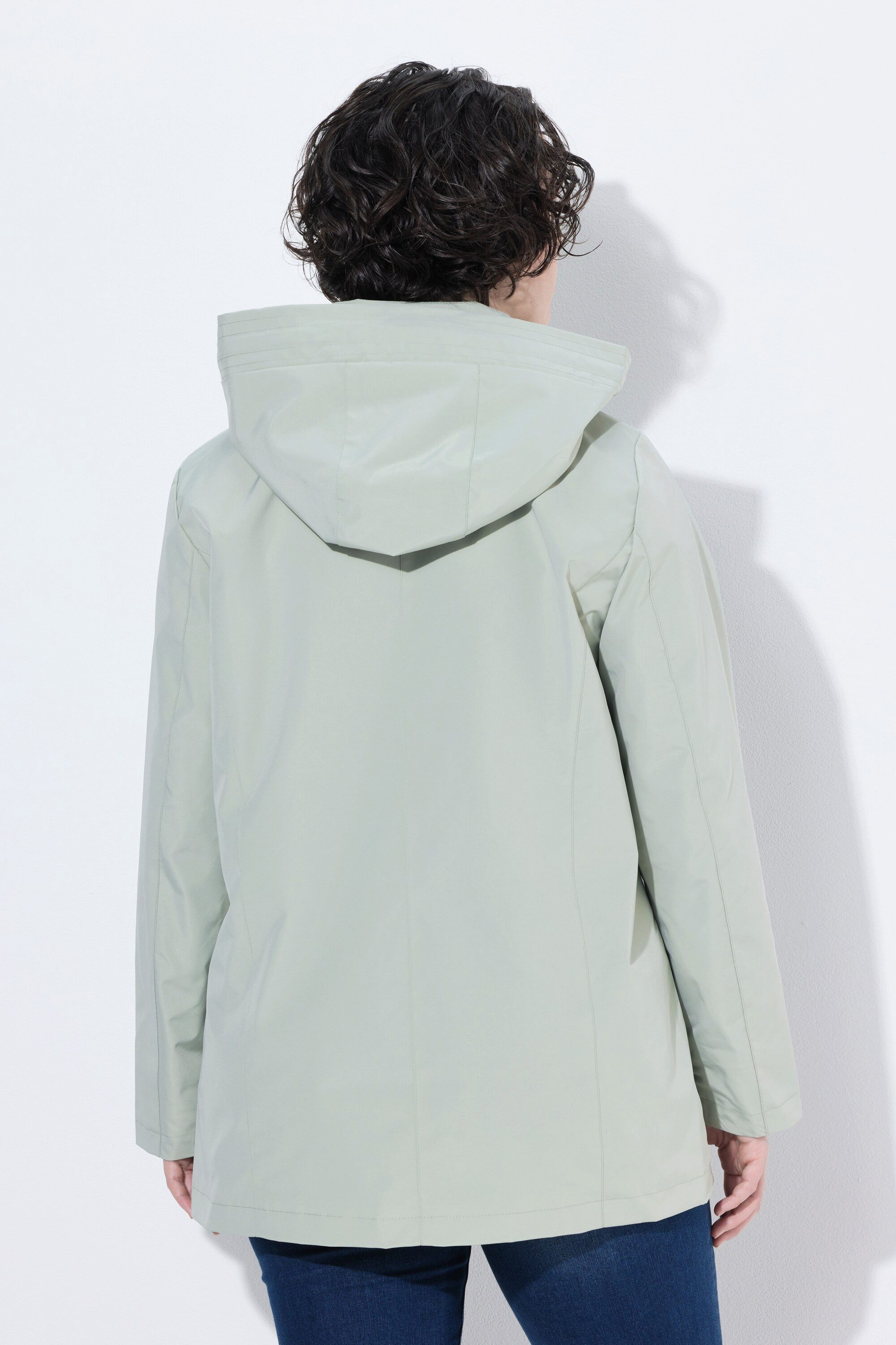 Ulla Popken Funktionsjacke HYPRAR Funktionsjacke A-Linie wasserabweisend