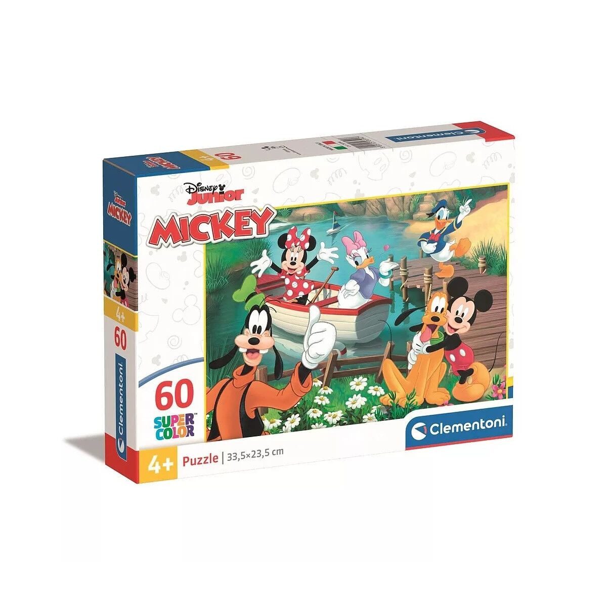 Clementoni® Lernspielzeug Disney Mickey Lakeside 60-teiliges Clementoni-Puzzle