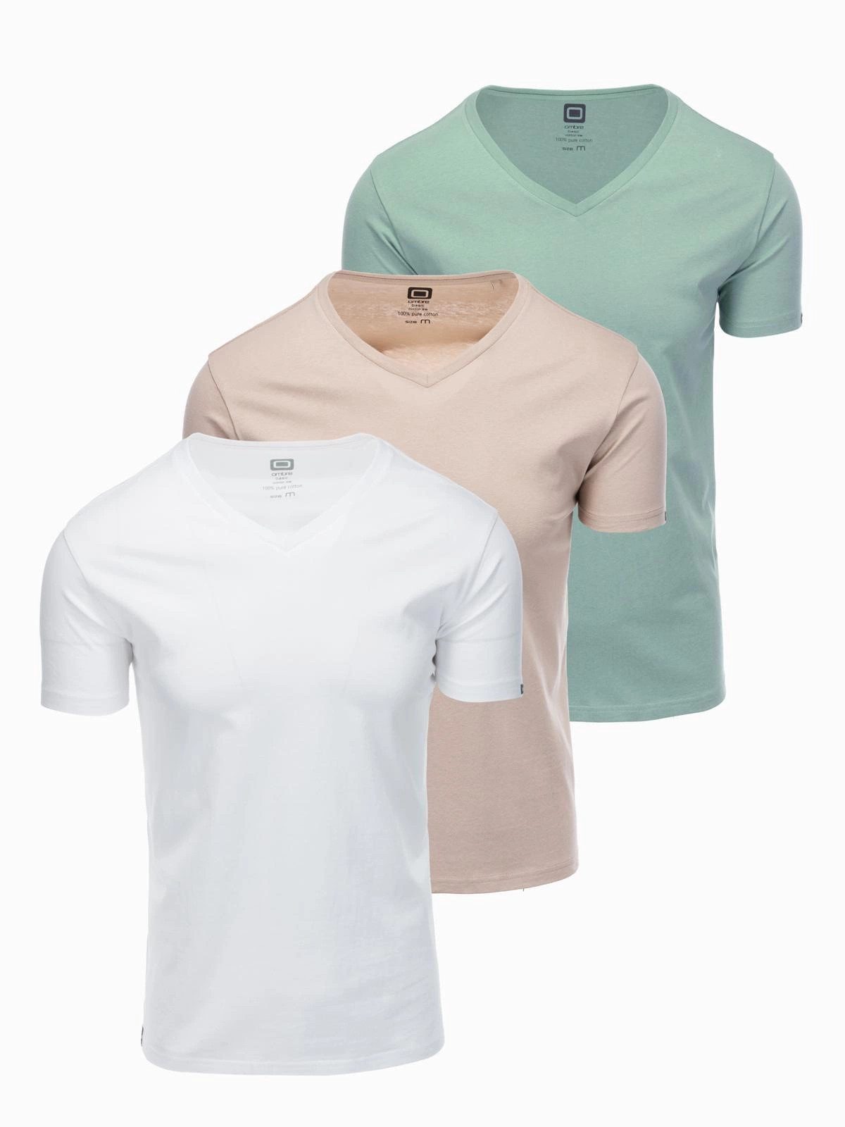 OMBRE T-Shirt 3er Set T-Shirt mit günstig online kaufen