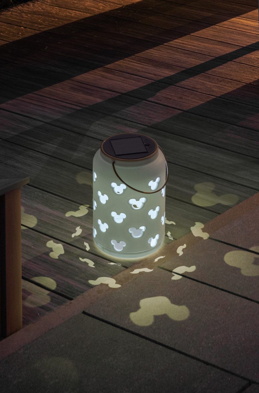 Paladone LED Dekolicht Disney LunaGlo Solar Projektionsleuchte Mickey Mouse