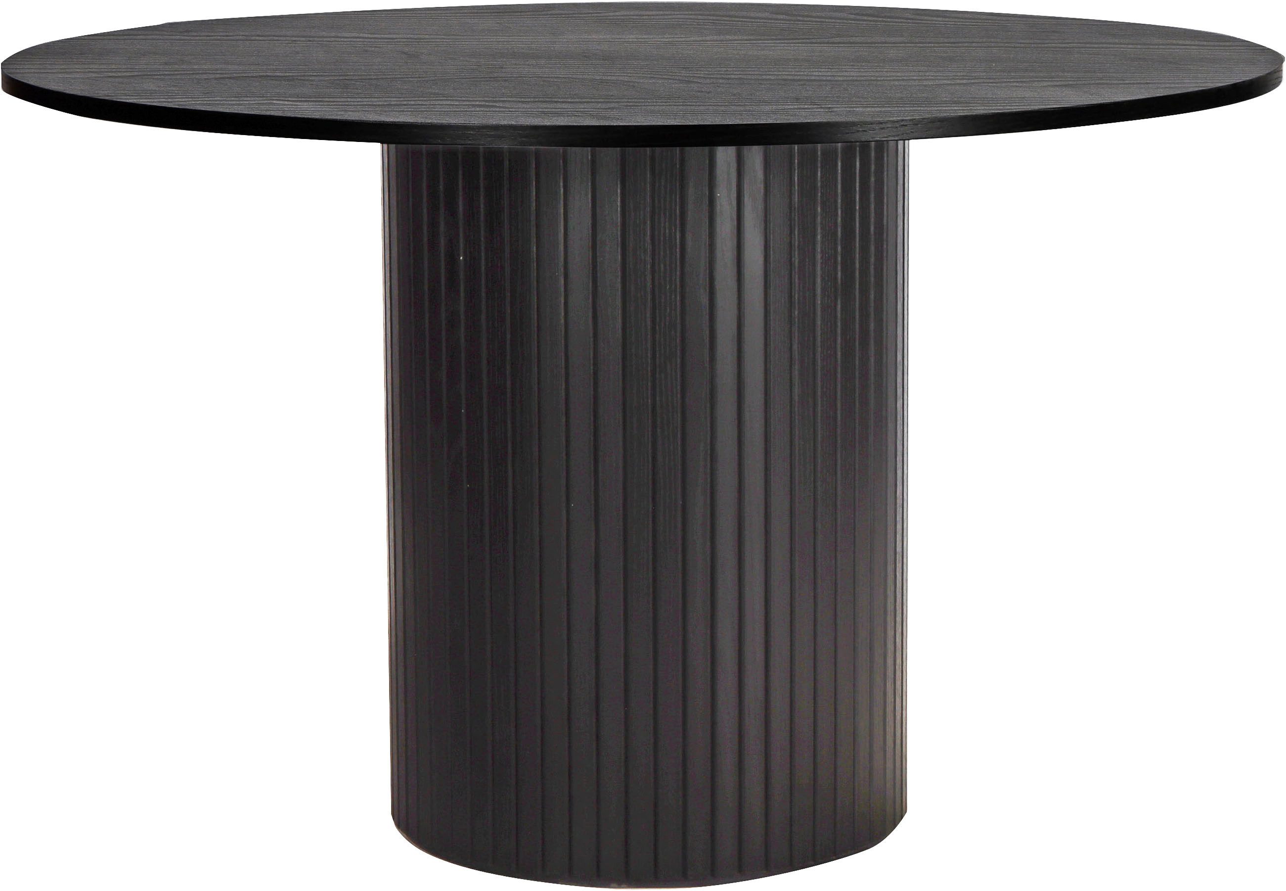 Home affaire Esstisch, Sockel mit Lamellendesign günstig online kaufen