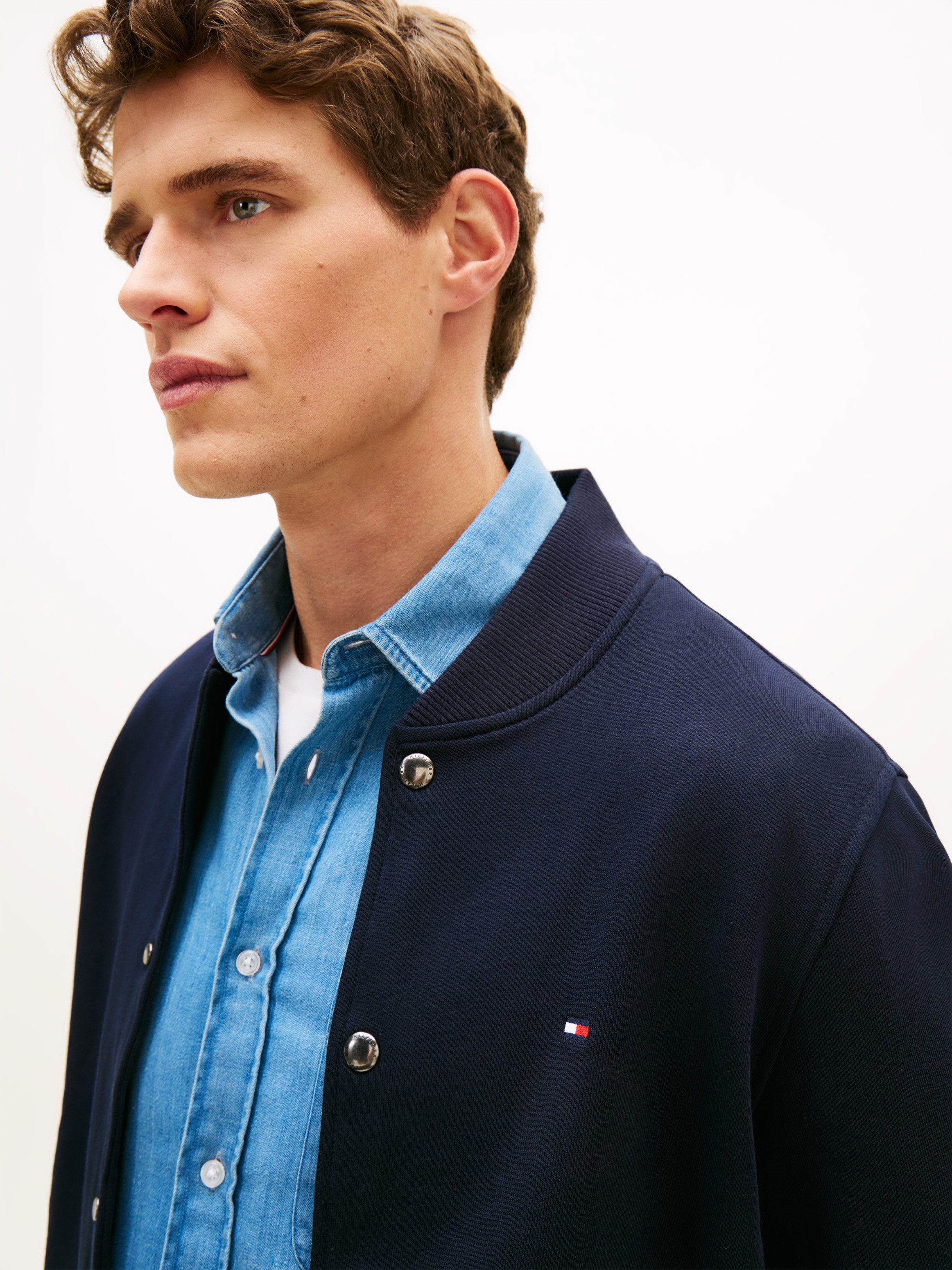 Tommy Hilfiger Bomberjacke ESSENTIAL TERRY Regular fit