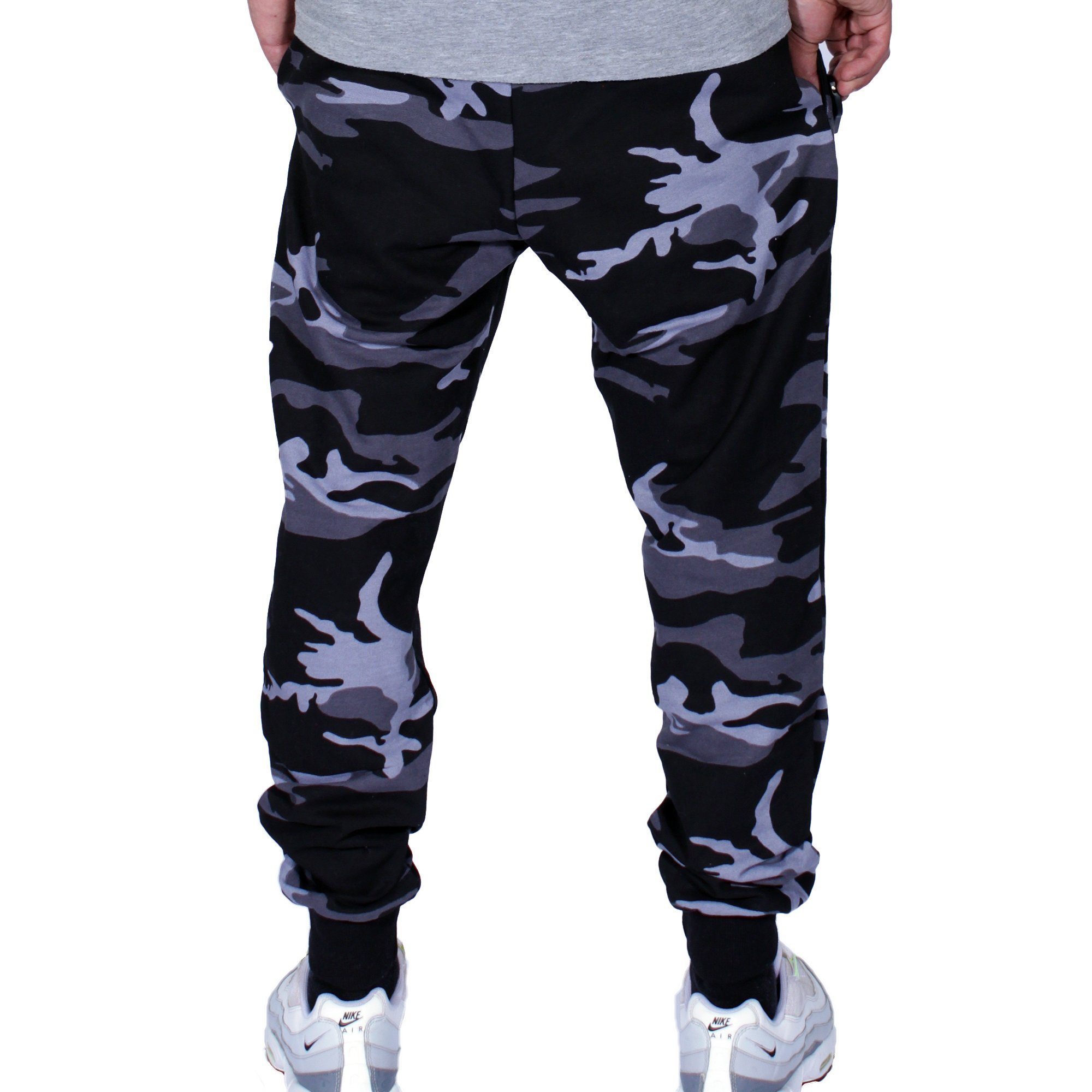 Jogginghose Banco Camouflage_A Streetwear Jogginghose Banco Herren Sweatpants Sporthose Trainingshose