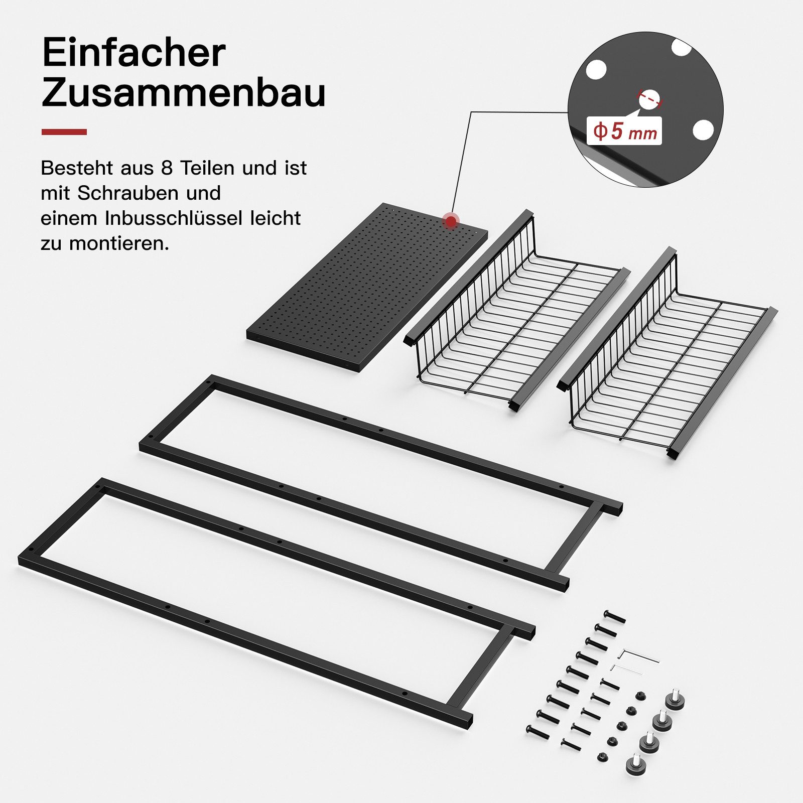 Rainsworth Standregal Getränkekistenregal mit Gitterhalterung, Weinkisten günstig online kaufen