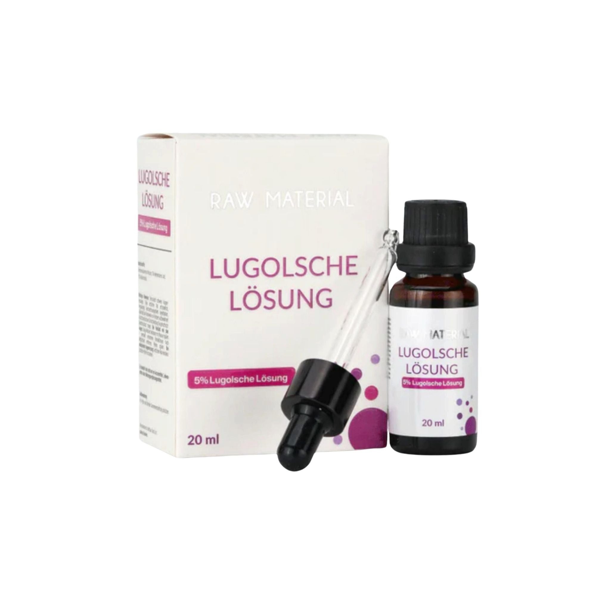 Raw Material Lugolsche Lösung Jod Tropfen 20ml Tropfen, 20 ml