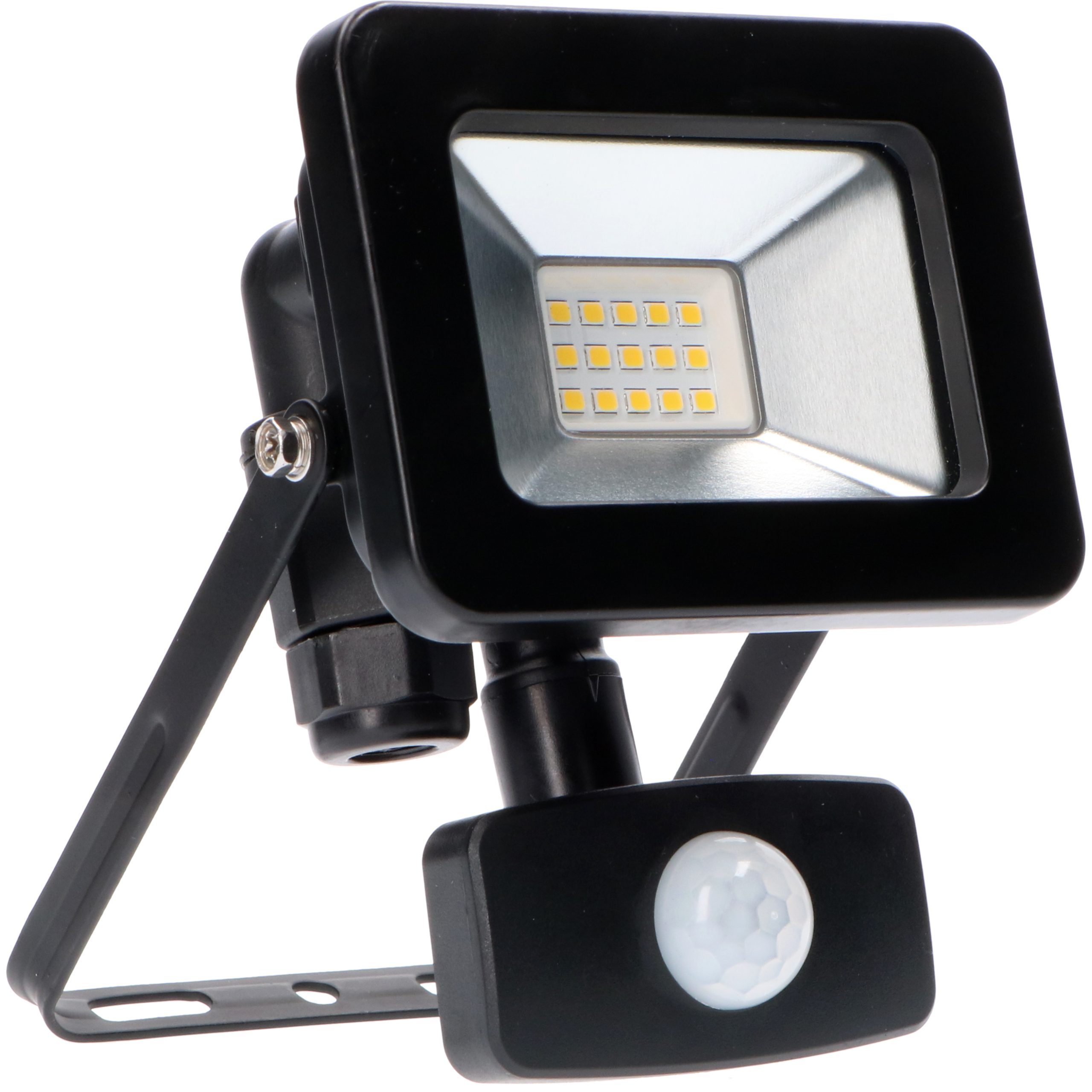 LED's light LED Flutlichtstrahler 310710 LED-Strahler, LED, 10 Watt mit Bewegungsmelder neutralweiß IP65
