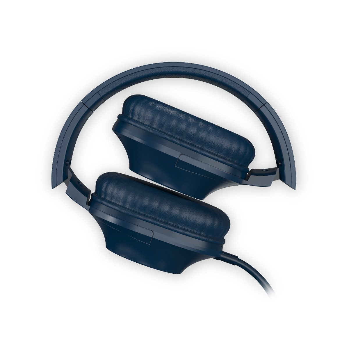 Qware Gaming Kabelgebundene faltbare Kopfhörer mit 3,5 mm Klinke und Bedienung Kopfhörer (Faltbares Design mit Kabelbedienung und 3,5 mm Klinkenanschluss) – Bild 2 von 2
