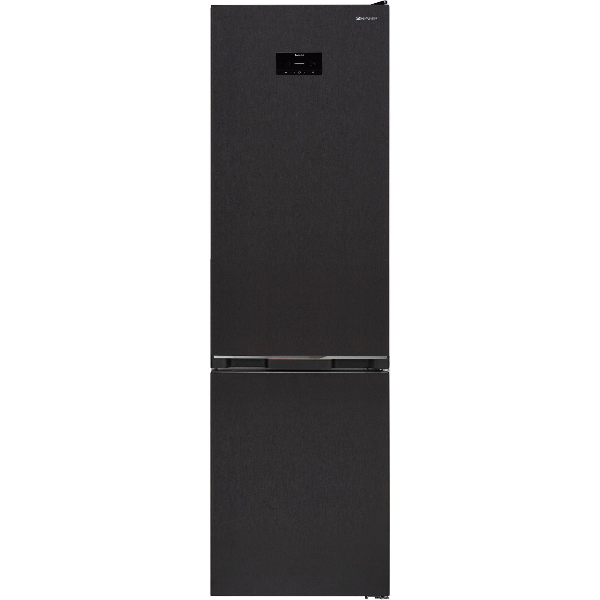 Sharp Kühlschrank SJ-BA20DHXAD-EU, 201 cm hoch, 59.5 cm breit,  GentleAirFlow, AdvancedNoFrost, Kapazität: Kühlfächer: 266 Liter,  Gefrierfächer: 101 Liter