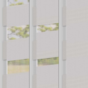 Doppelrollo Doppelrollo Fensterrollo Seitenzugrollo Klemmrollo Sonnenschutzrollo, ECD Germany, Klemmfix, Klemmfix ohne Bohren 90x230cm Hellgrau lichtdurchlässig verdunkelnd