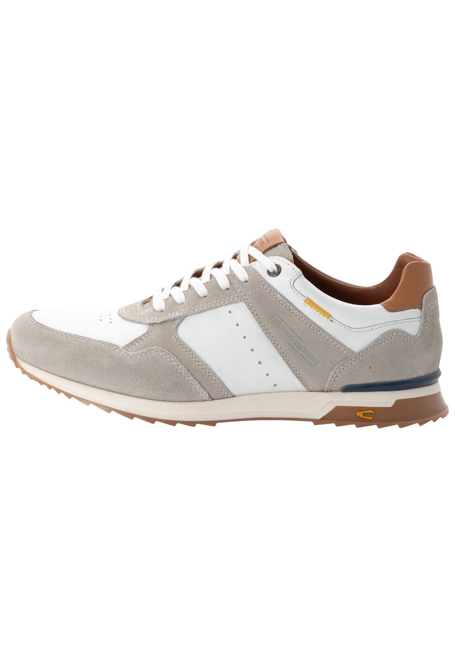 aus echtem Leder Schnürschuh