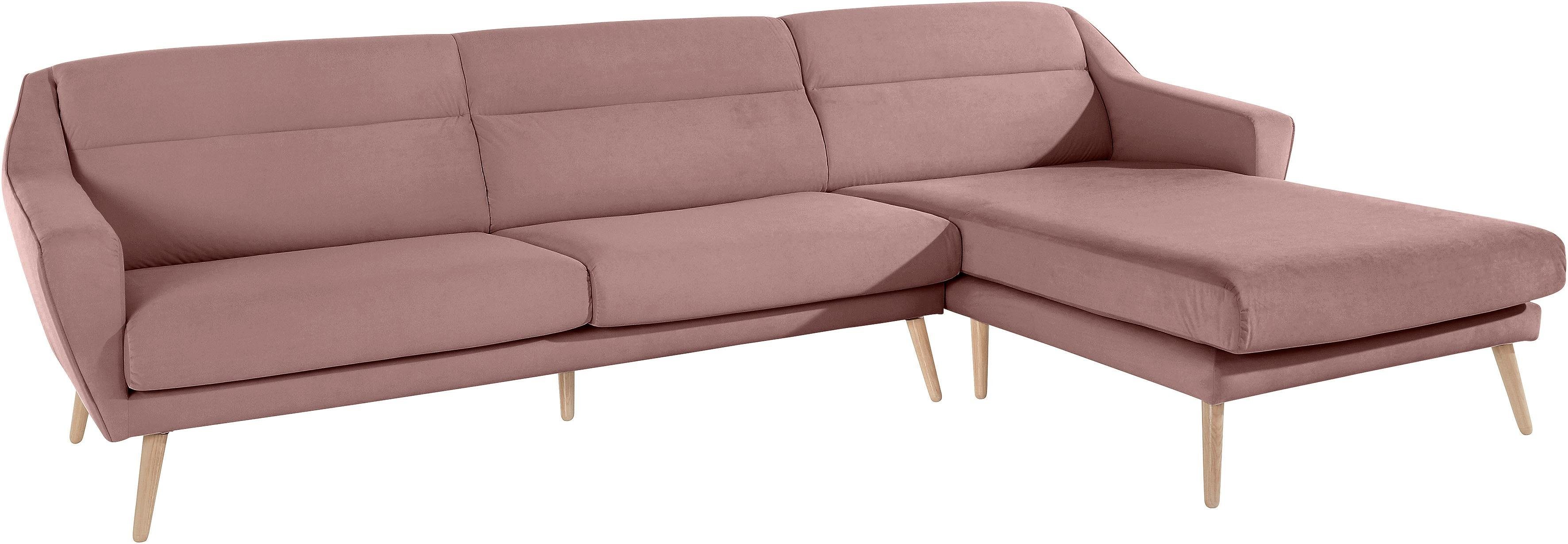andas Ecksofa Bille L-Form, mit Naht günstig online kaufen