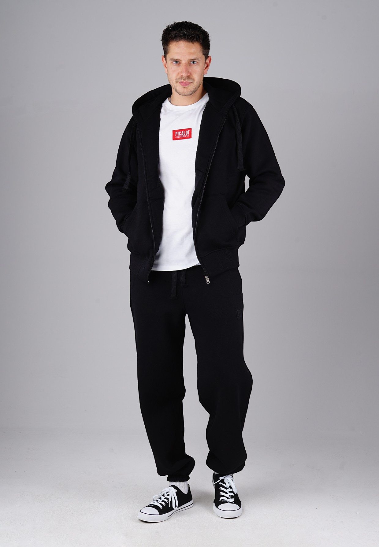 PICALDI Jeans Sweatpants Hustle-Relaxed (1-tlg) leicht zulaufend