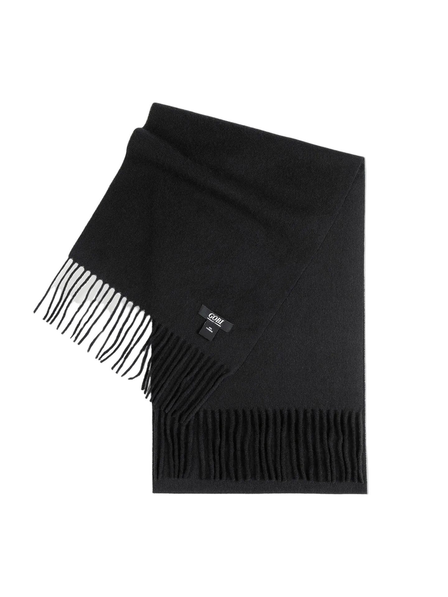 GOBI Cashmere Strickschal Kaschmirschal mit Fransen