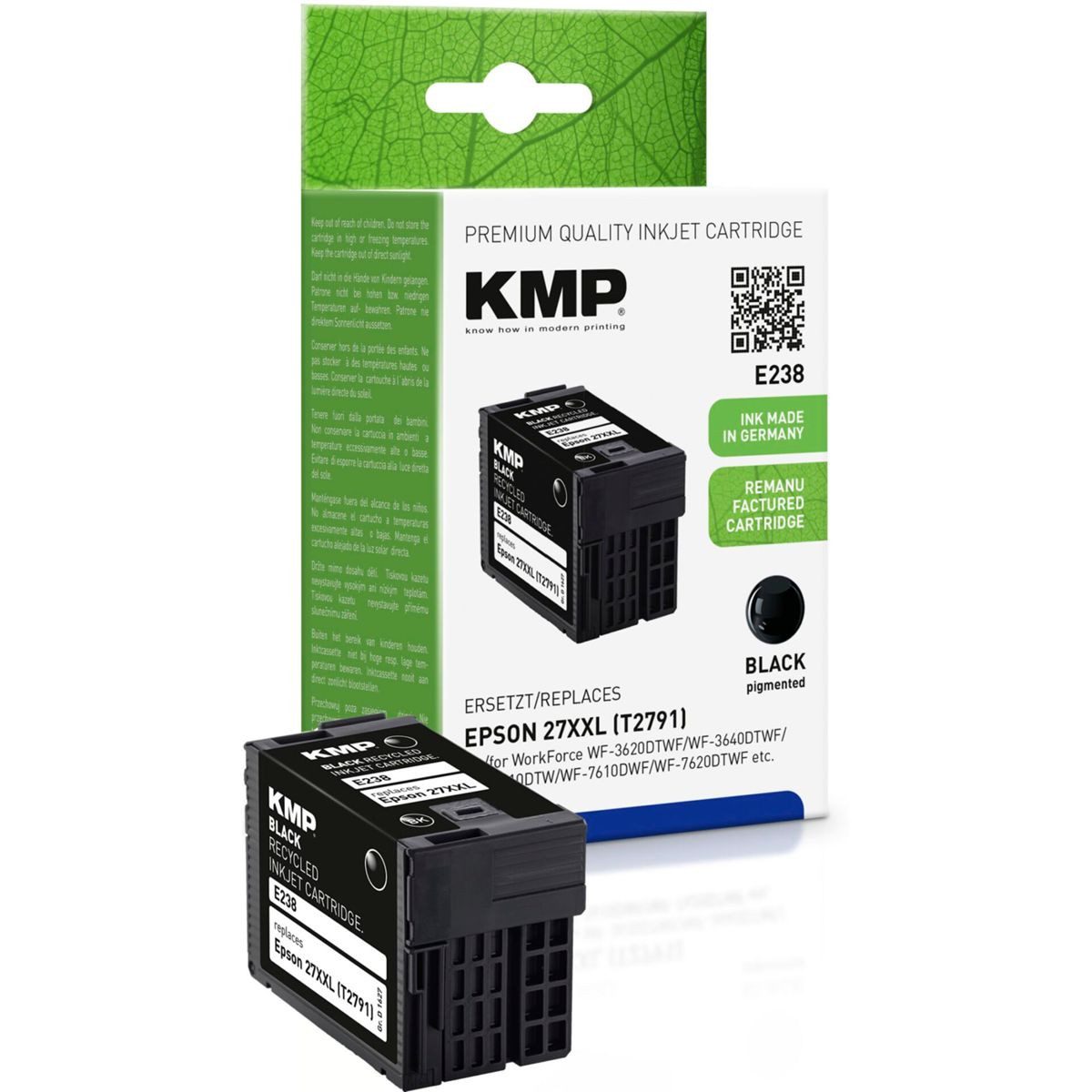 KMP E186 Tintenpatrone kompatibel mit Epson T Tintenpatrone