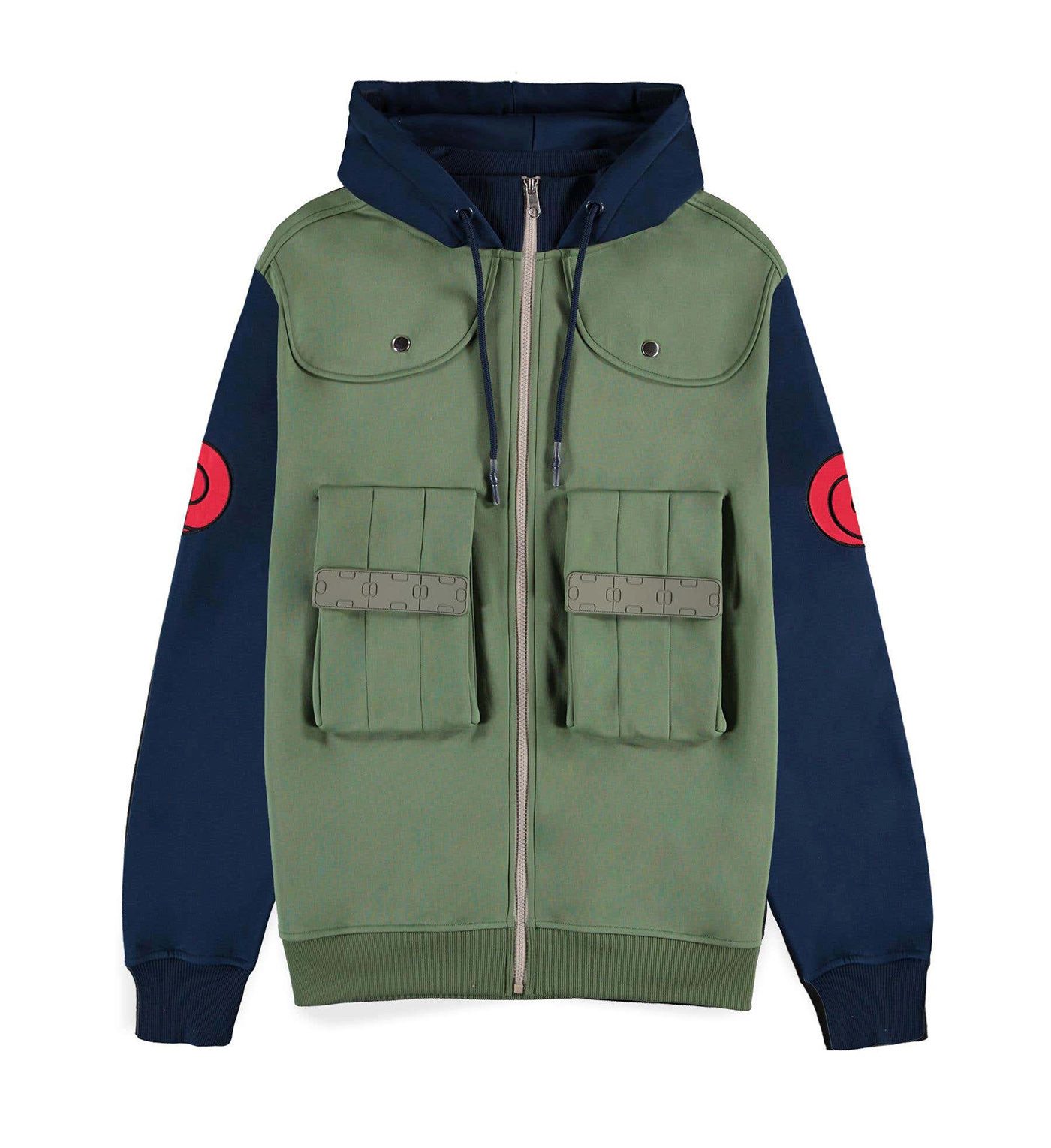 Naruto Kapuzensweatshirt Kakashi Line Art Hoodie Manga Anime Hatake Shinobi