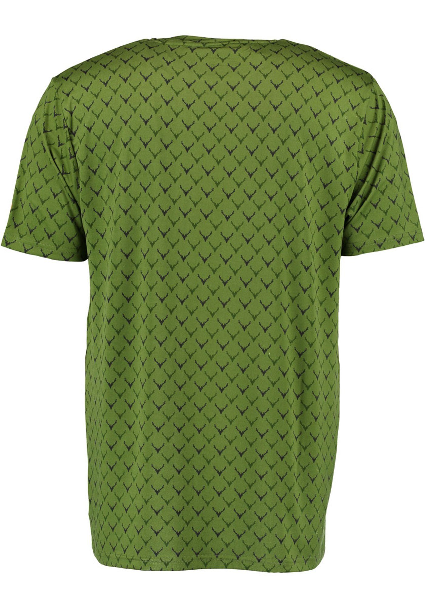 "Hirsch" Collins Allover-Druck mit T-Shirt Creyon T-Shirt Tom Kurzarm