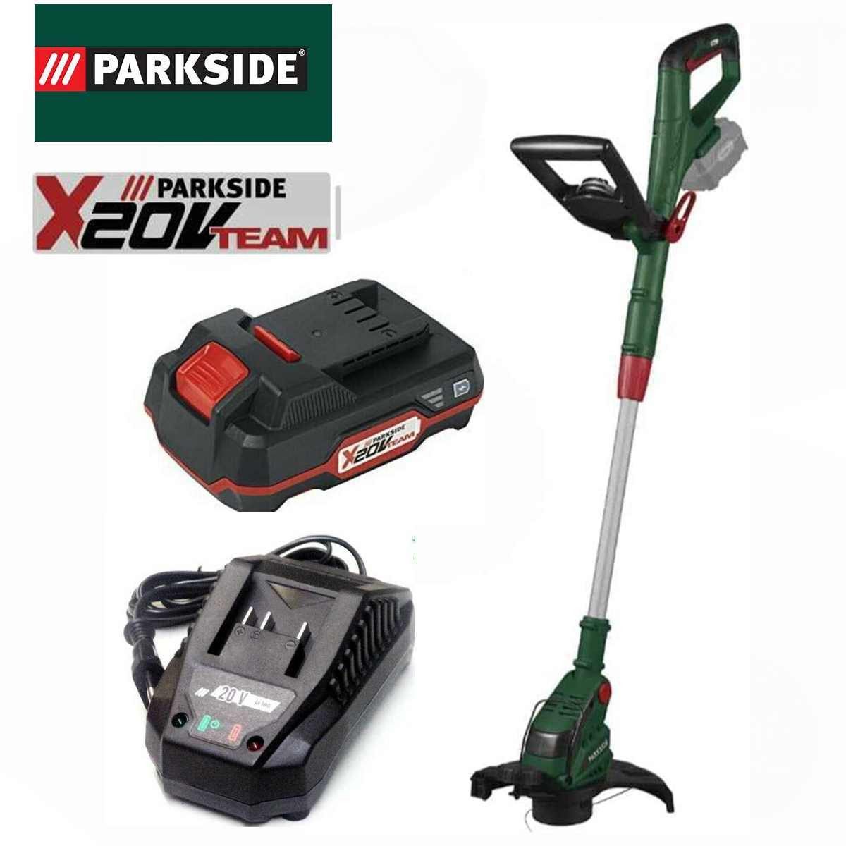 Parkside Akku-Rasentrimmer Akku-Rasentrimmer »PRTA 20-Li, mit Akku + Ladege günstig online kaufen