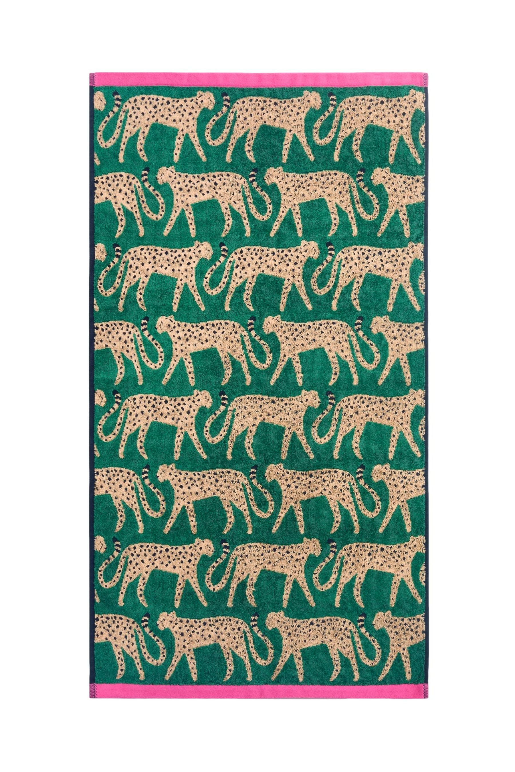 Next Handtuch Handtuch mit Gepard-Animal-Print aus Baumwolle, (1-St)