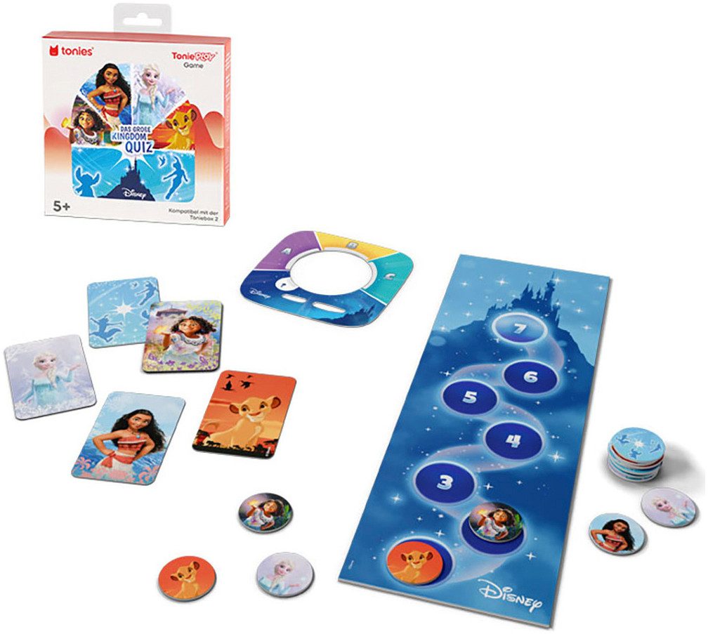 tonies Hörspiel Disney: Das große Kingdom-Quiz (Tonieplay Game M)
