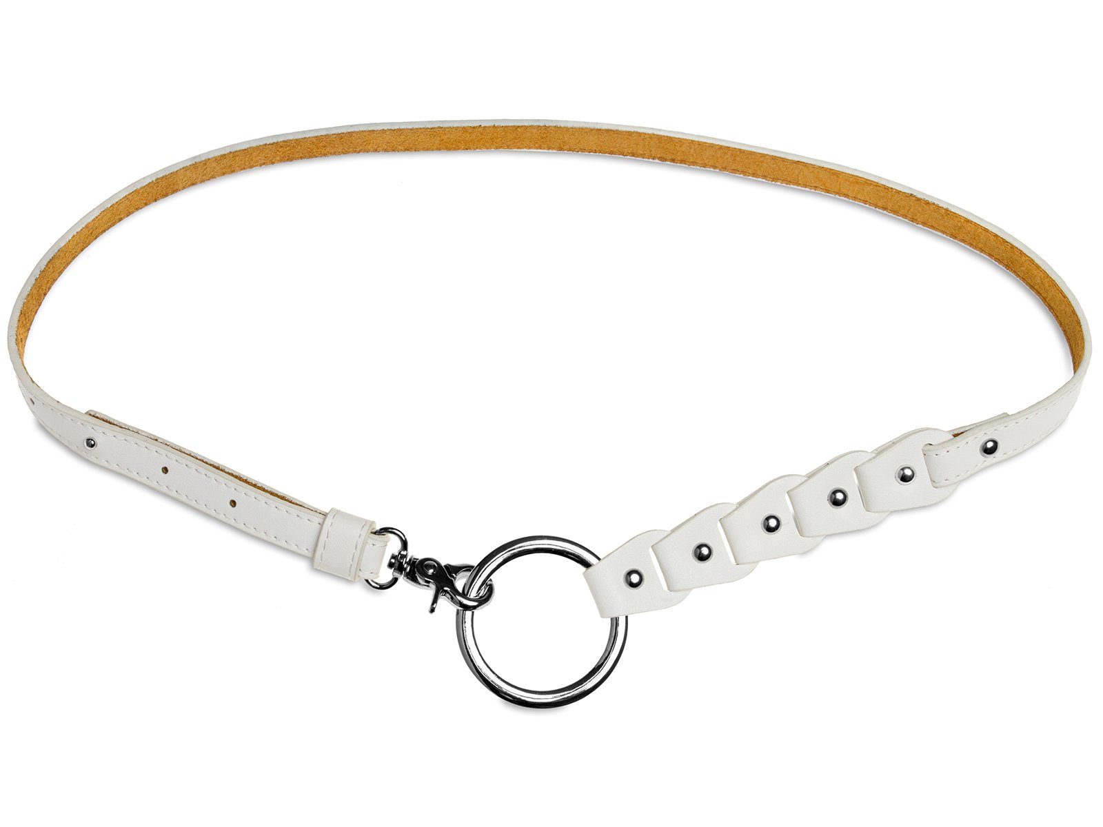 Caspar Taillengürtel GU297 schmaler Damen Taillengürtel günstig online kaufen
