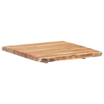 vidaXL Tischplatte Tischplatte Massivholz Akazie 58x(50-60)x3,8 cm (1 St)