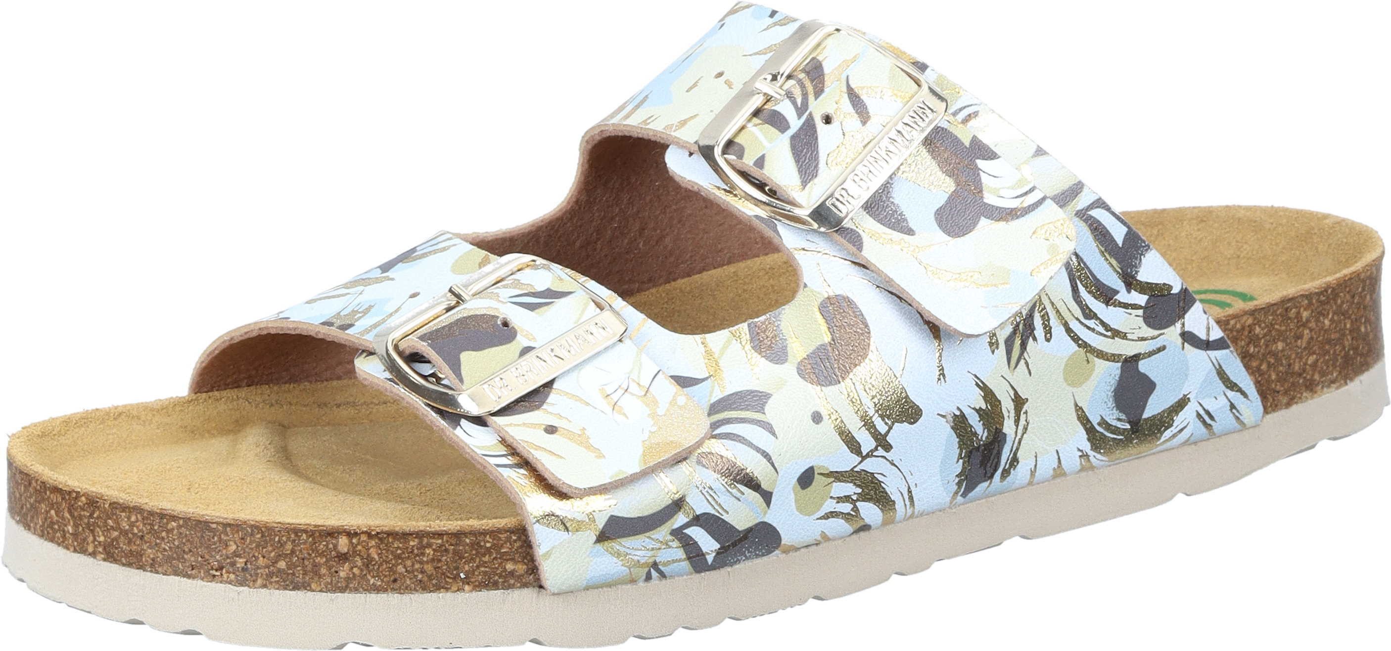 Dr. Brinkmann Pantoletten Pantolette aus strapazierfähigen Gewebefasern