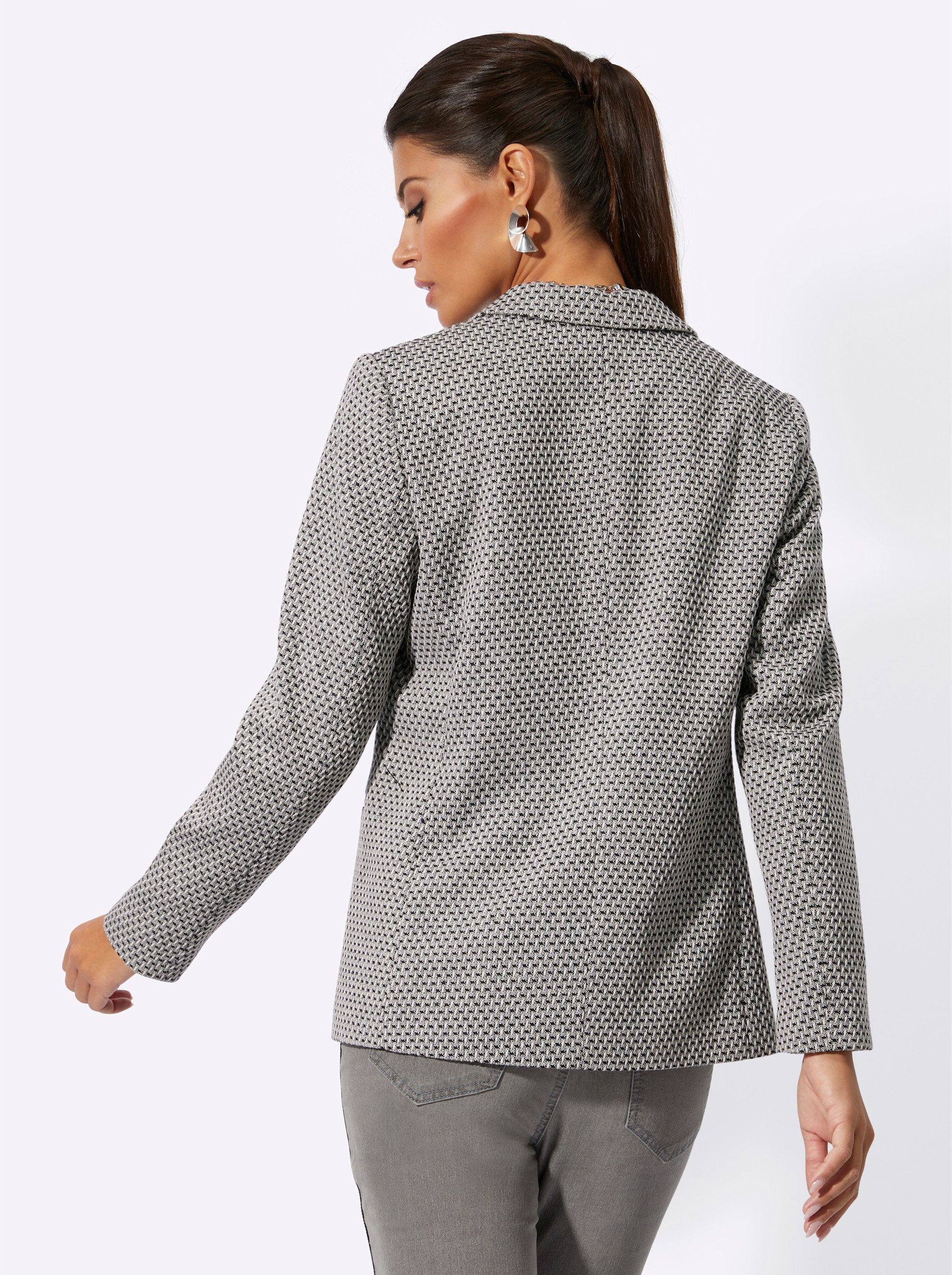 creation L Blusenblazer Jacquardblazer . günstig online kaufen