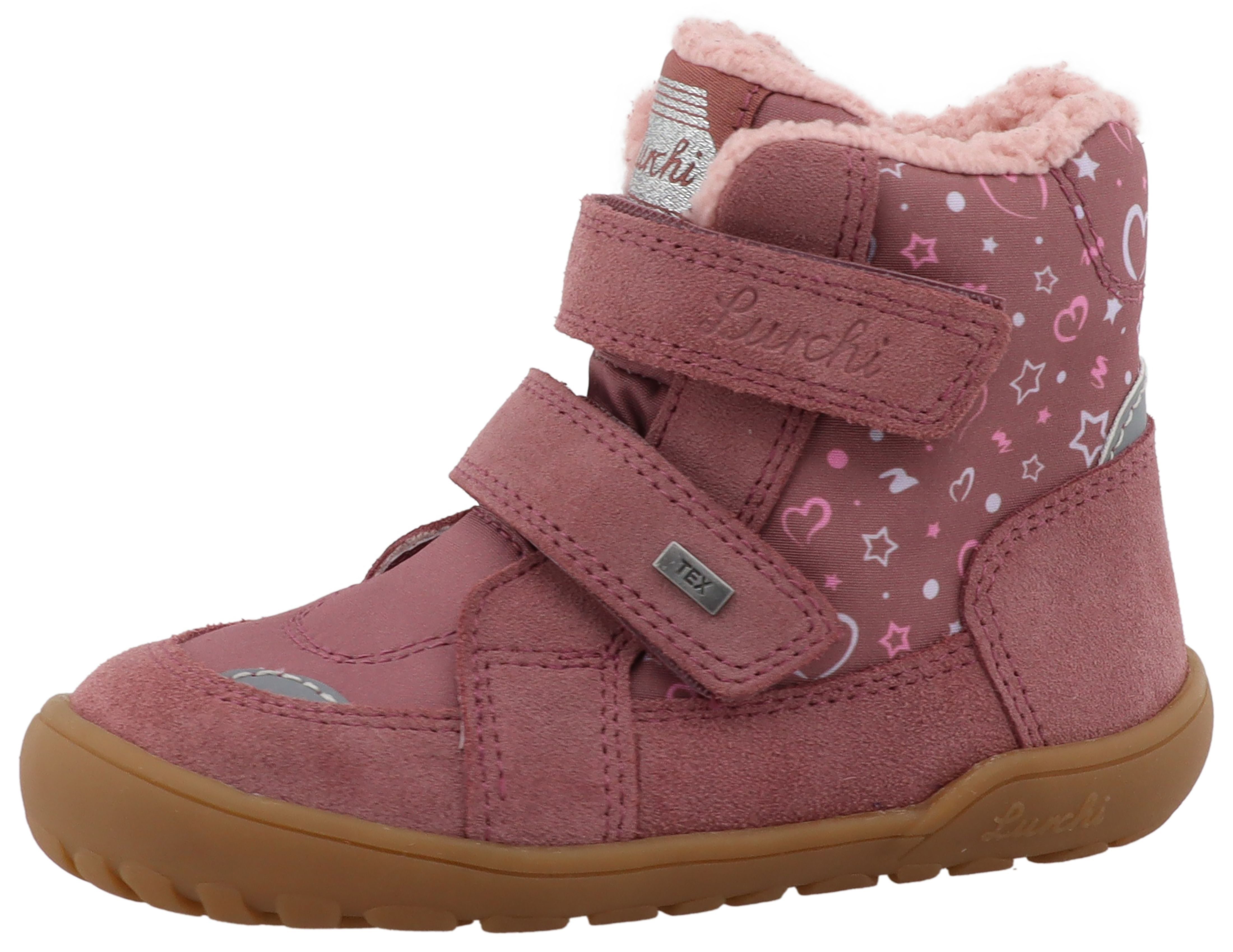 Lurchi Jilly Barefoot TEX Barfußschuh Klettschuh mit Warmfutter, Größenschablone zum Download