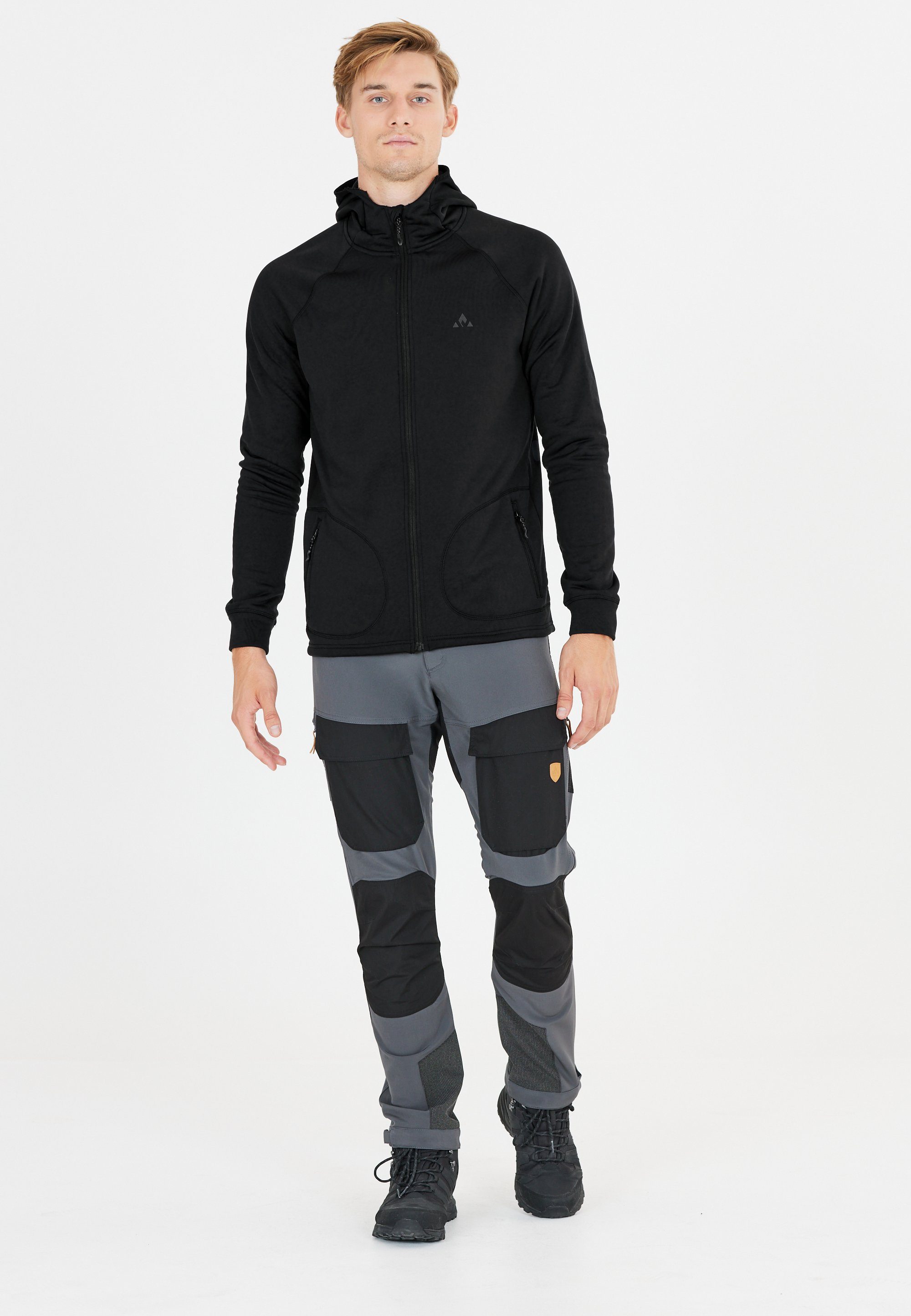 WHISTLER Fleecejacke Tracker mit Powerstretch und praktischer Kapuze