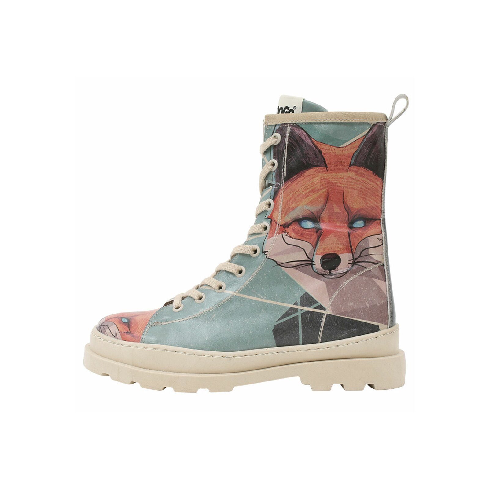 DOGO Gisele Schnürstiefel Boots Red Fox Damen Stiefeletten Stiefelette Handgefertigt