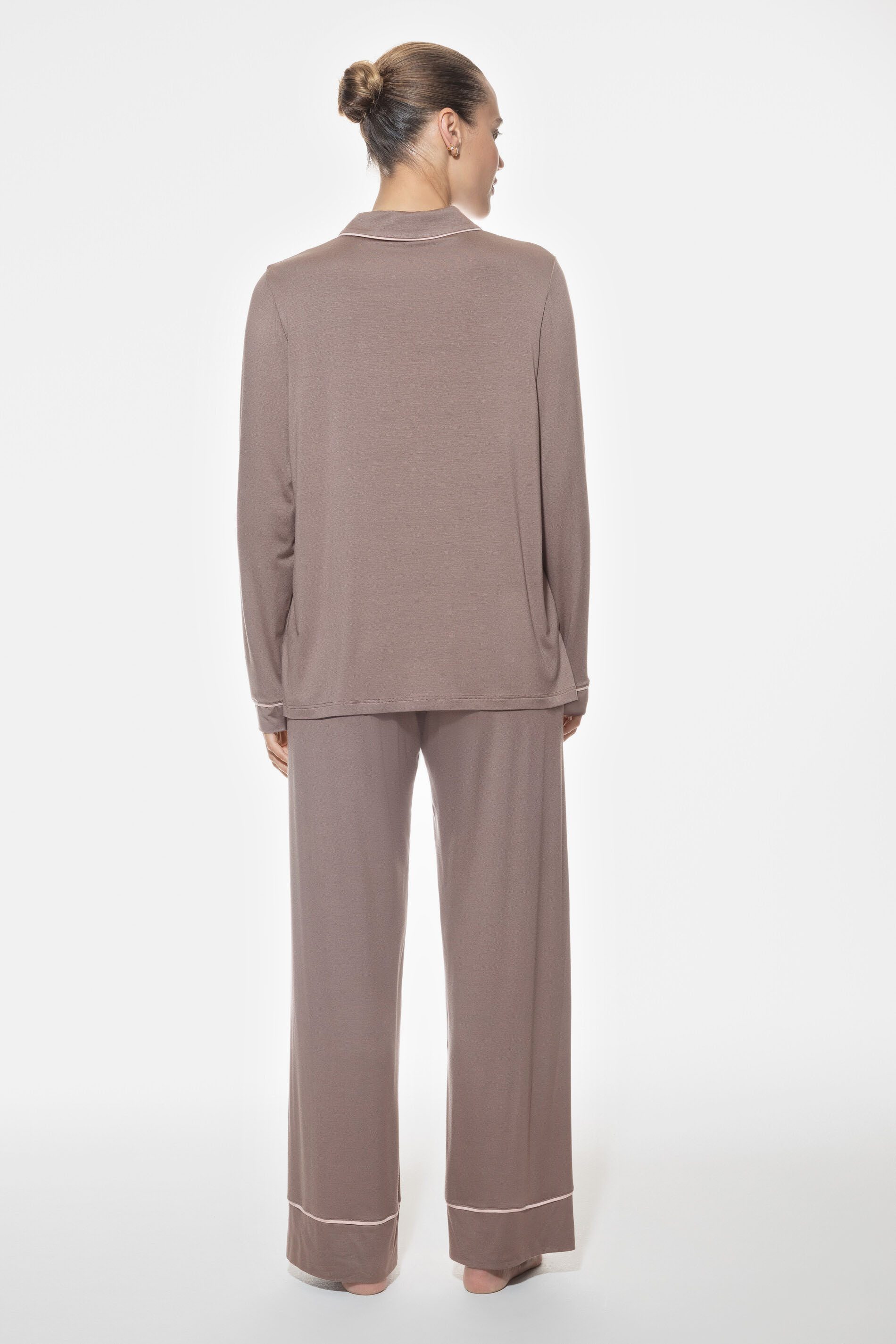 Mey Schlafanzug Damen Serie Pure Chic Uni (2 tlg)