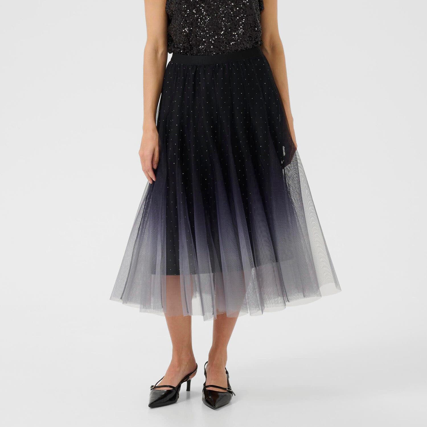 Cream A-Linien-Rock CRGlittery Mesh Skirt günstig online kaufen
