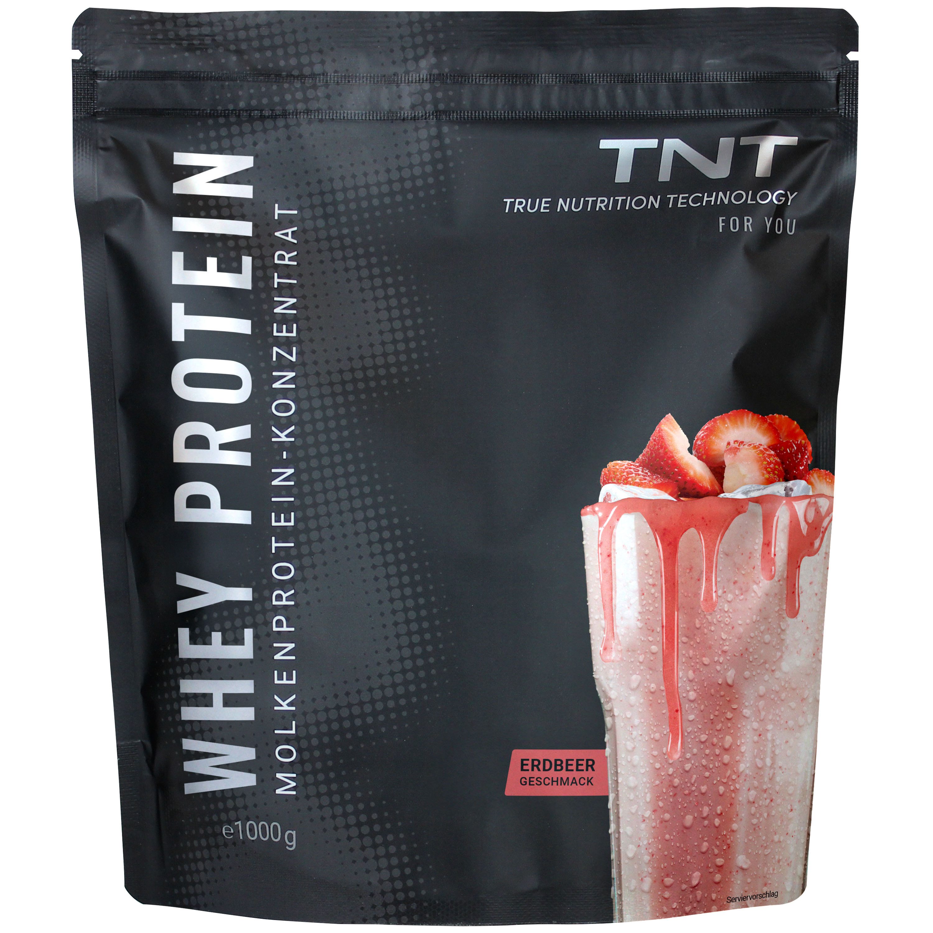 TNT (True Nutrition Technology) Whey Protein - Molkenprotein-Konzentrat für Muskelaufbau und Diät Pulver