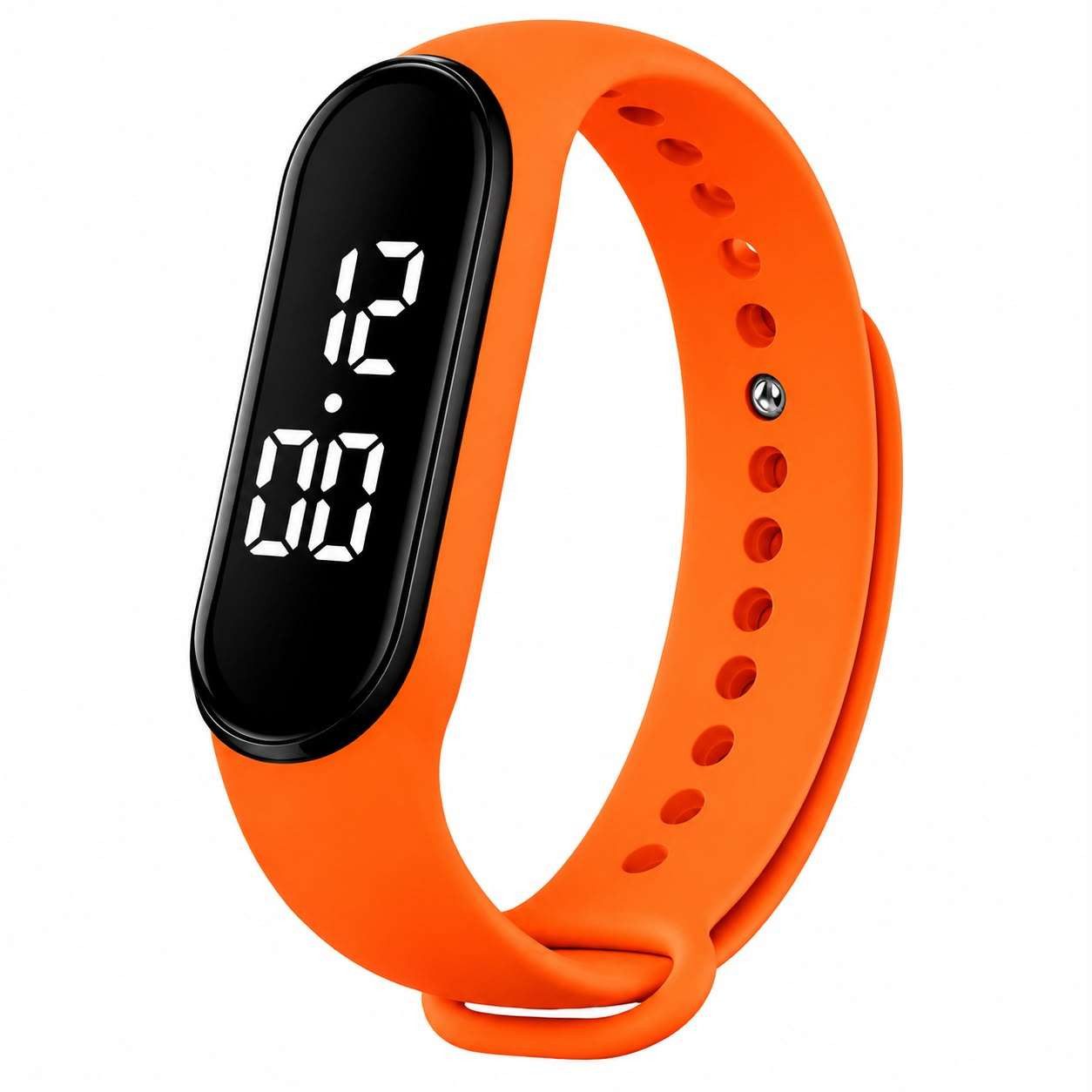 Taffstyle Quarzuhr Digitale Armbanduhr Silikon LED Sportuhr Gummi Kinderuhr Unisex bunt, (Batteriebetriebene LED-Uhr – kein Aufladen und kein Ladekabel nötig)