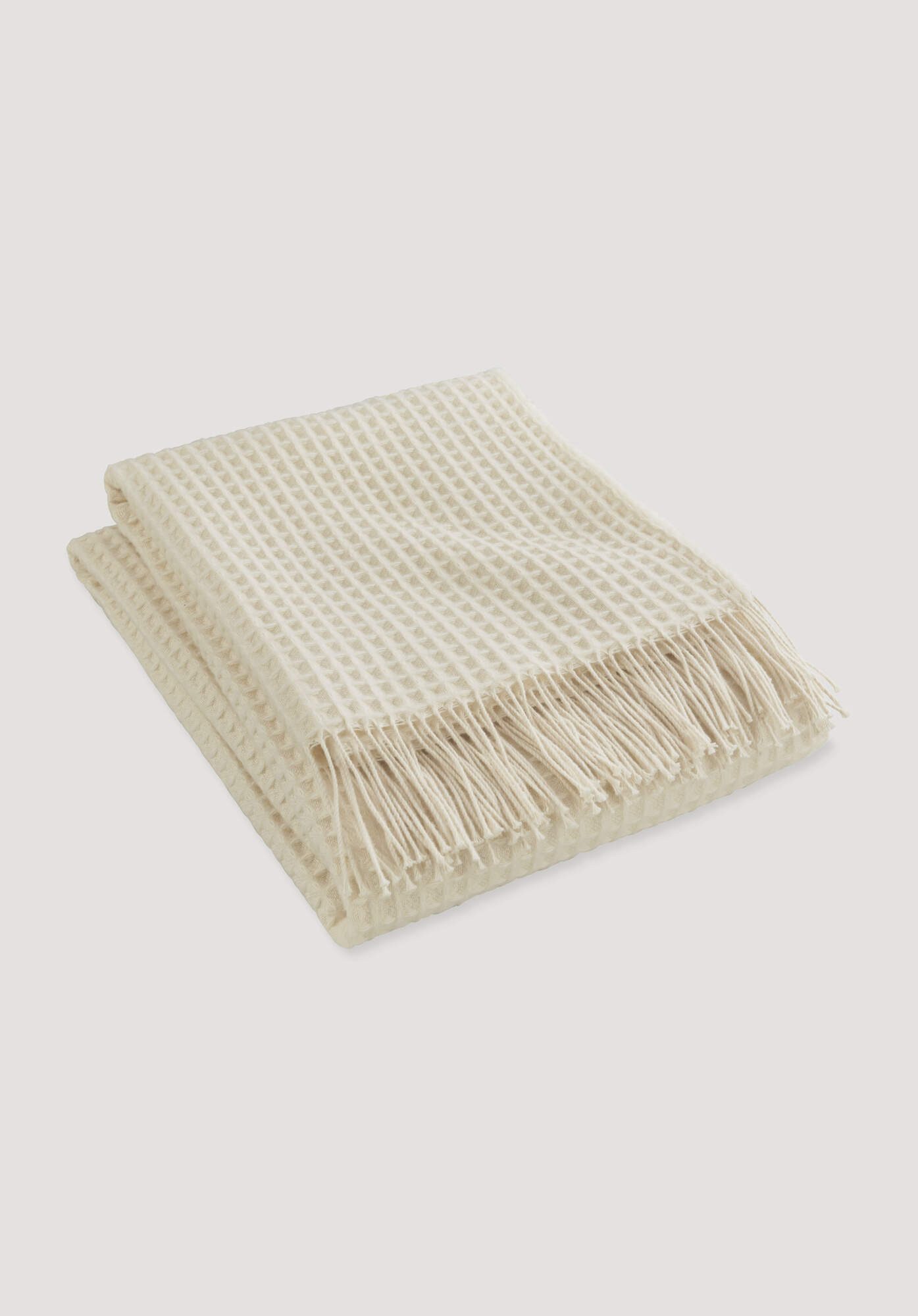 Plaid Plaid YARA aus Bio-Lambswool mit Bio-Baumwolle, Hessnatur