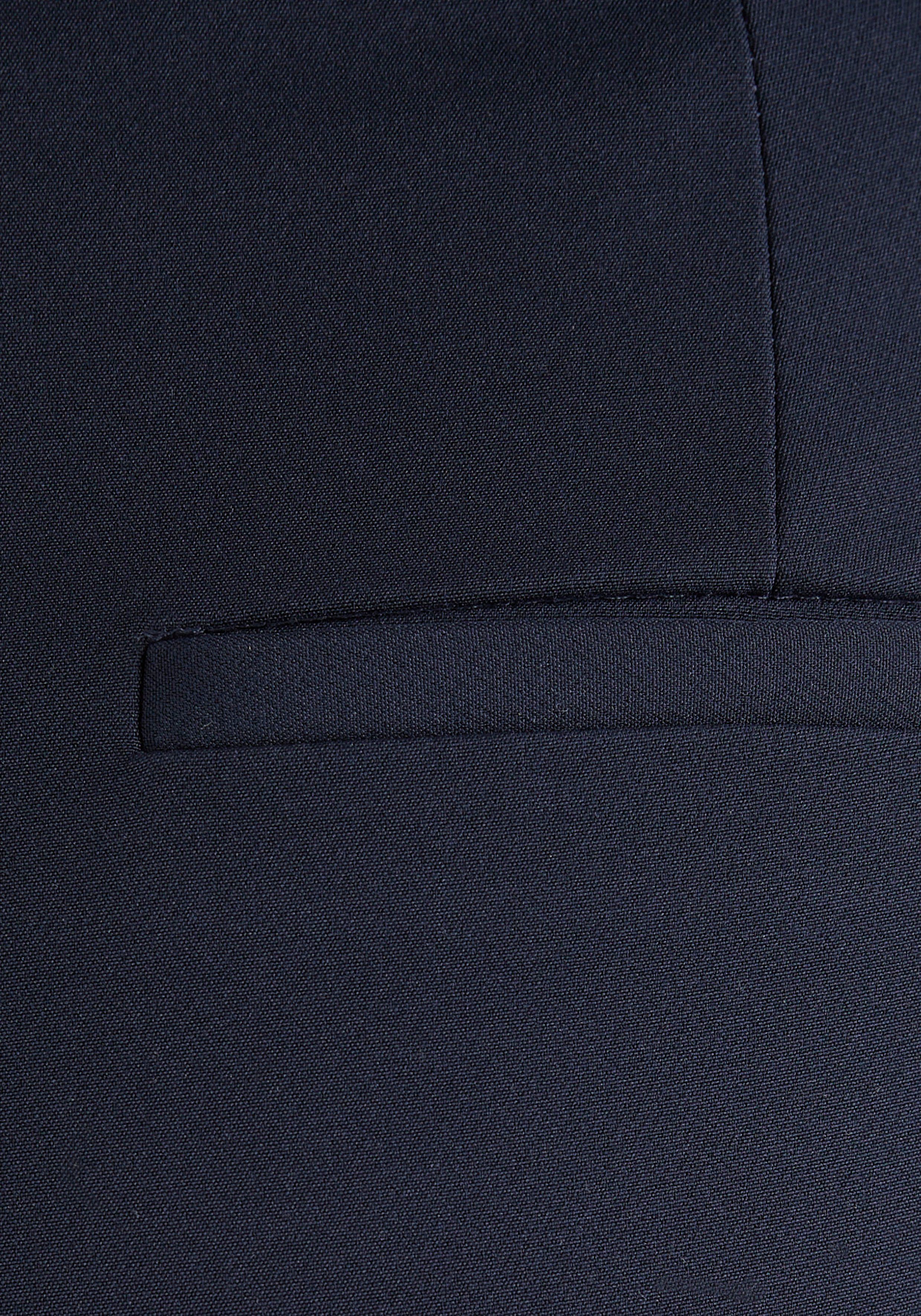 marine (Set, Anzughose mit HECHTER 2-tlg., PARIS Bindegürtel) Bindegürtel mit