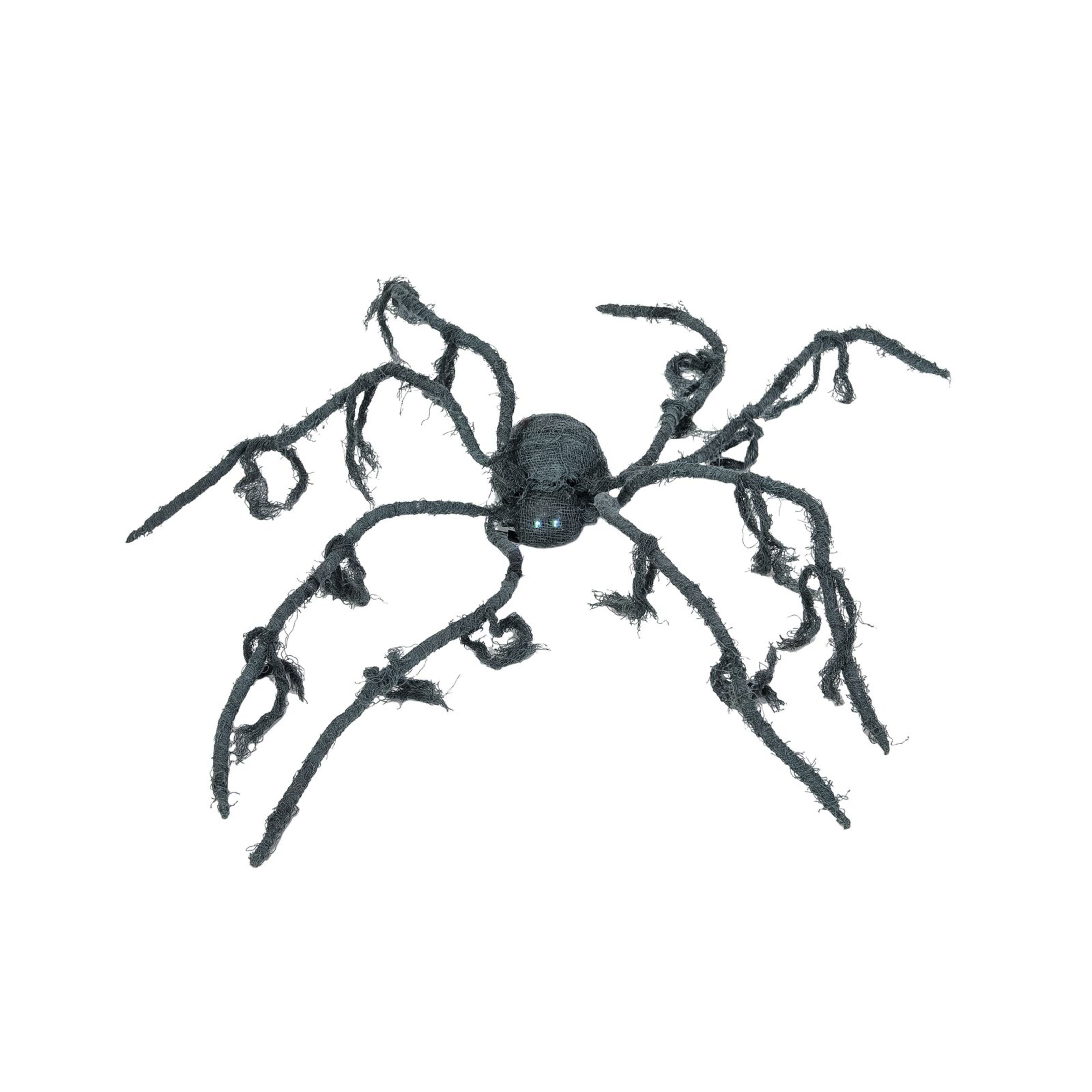 EUROPALMS Dekofigur (Halloween Spider animated 110x8cm, Deko und Möbel, Halloweendeko), Halloween Spider, animated, 110x8cm - Halloweendeko