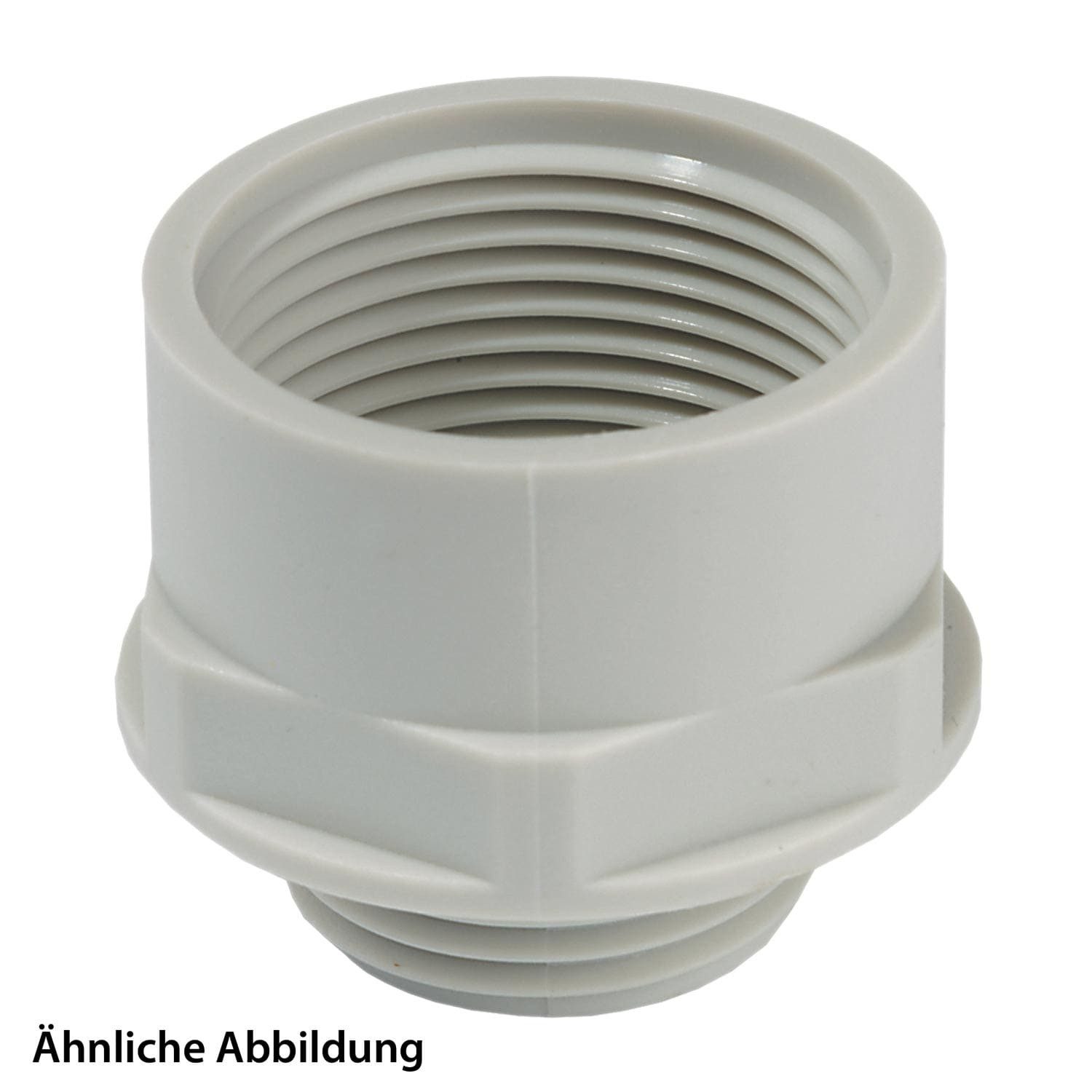 WISKA Schlauchverschraubung Titel:Adapter-Zwischenstutzen PG/M von PG48x1,588 auf M63x1,5 hoch Se