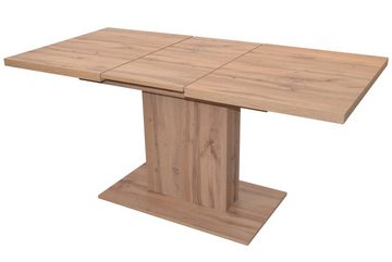 moebel-direkt-online Essgruppe 5teilige Tischgruppe (Esstisch ausziehbar/4Schwingstühle), (Spar-Set, 5teilige Tischgruppe)