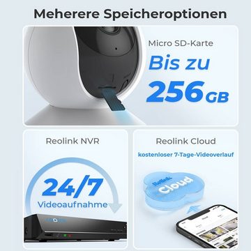 Reolink E Series E330 4 MP WLAN kompakte und intelligente Innen- Überwachungskamera (Innenbereich, Nachtsicht)