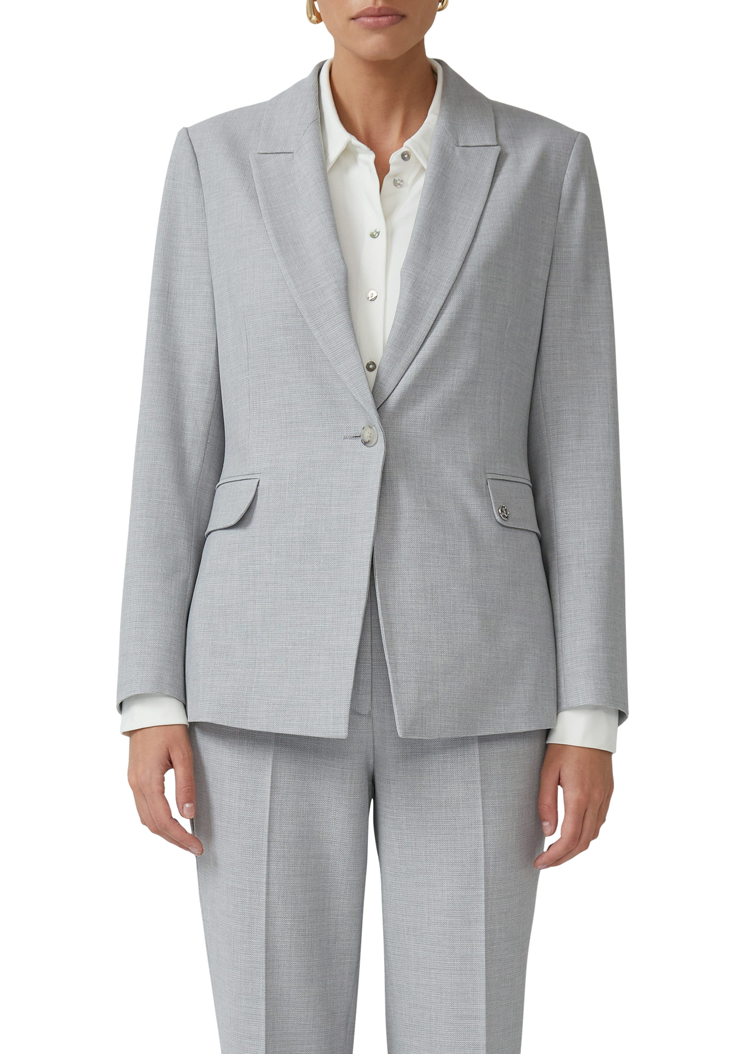 s.Oliver BLACK LABEL Jackenblazer mit Logo günstig online kaufen