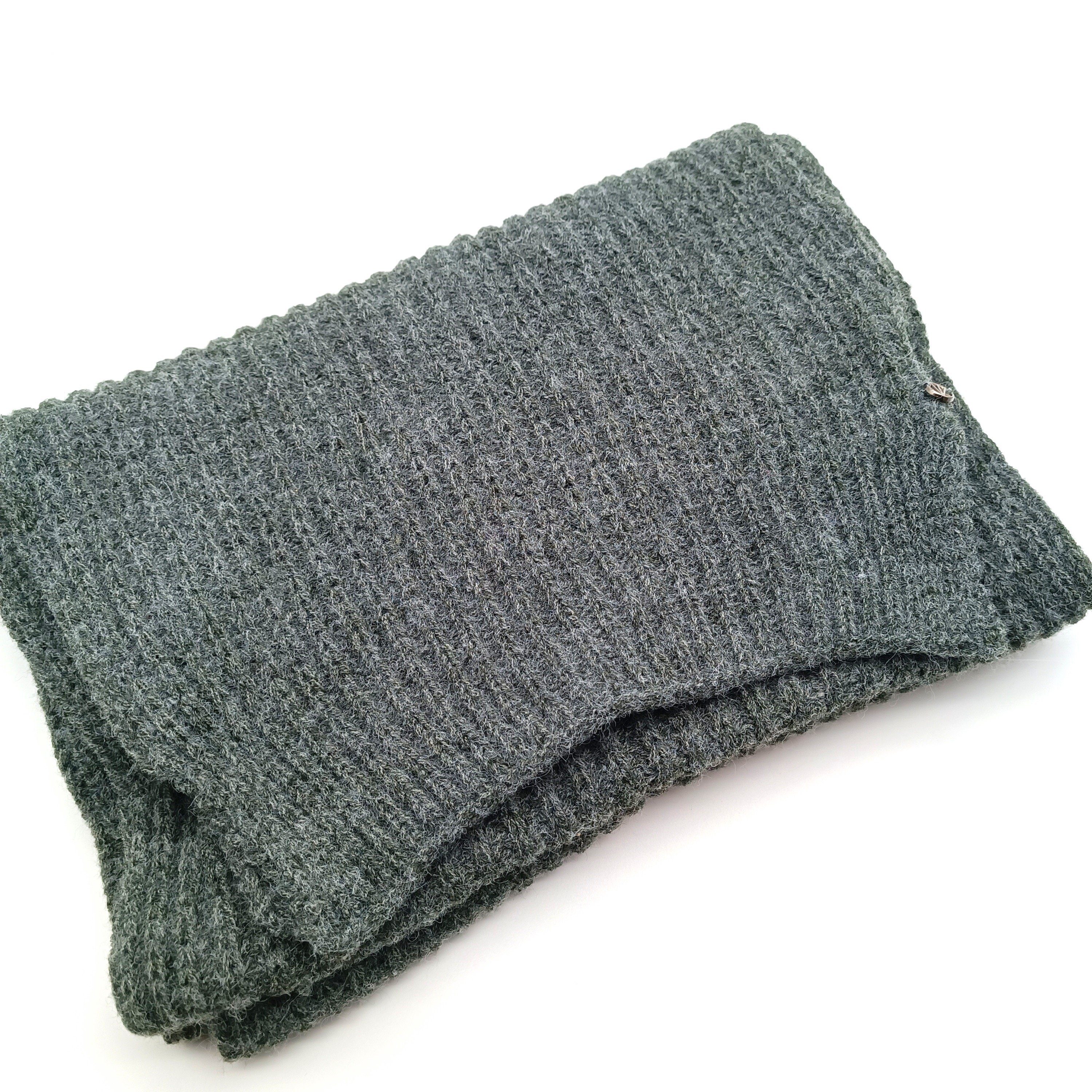 Loevenich Strickmütze Strickschal anthra mel.