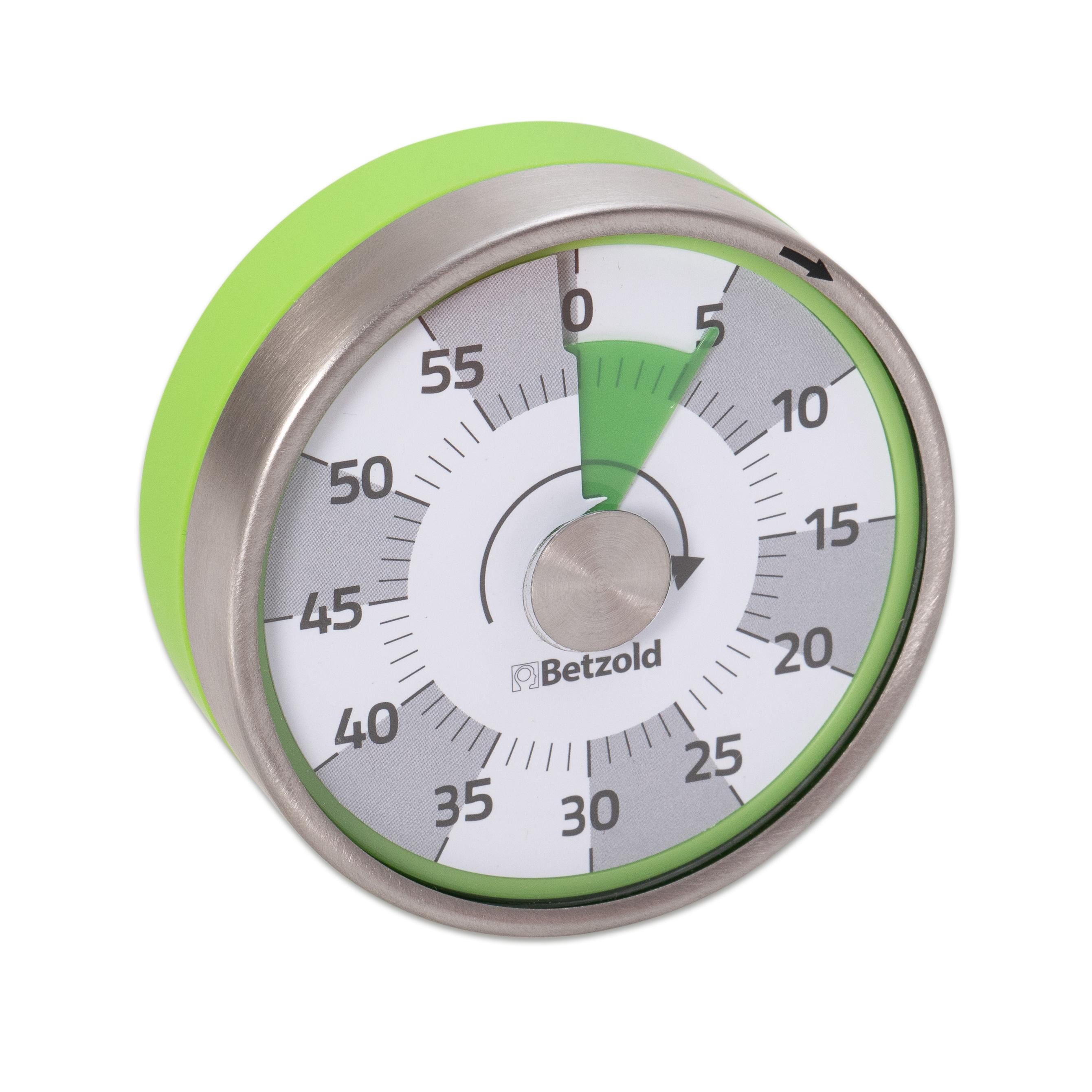 Betzold Kurzzeitmesser - Automatik-Timer mit Magnet – Mechanisch, Zeit-Management Klassenzimm
