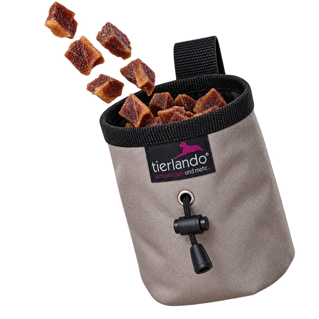 tierlando® Leckerlibeutel LIO doppellagiger Leckerlibeutel Leckerlietasche Snackbeutel Leckerli (1-tlg), Robust