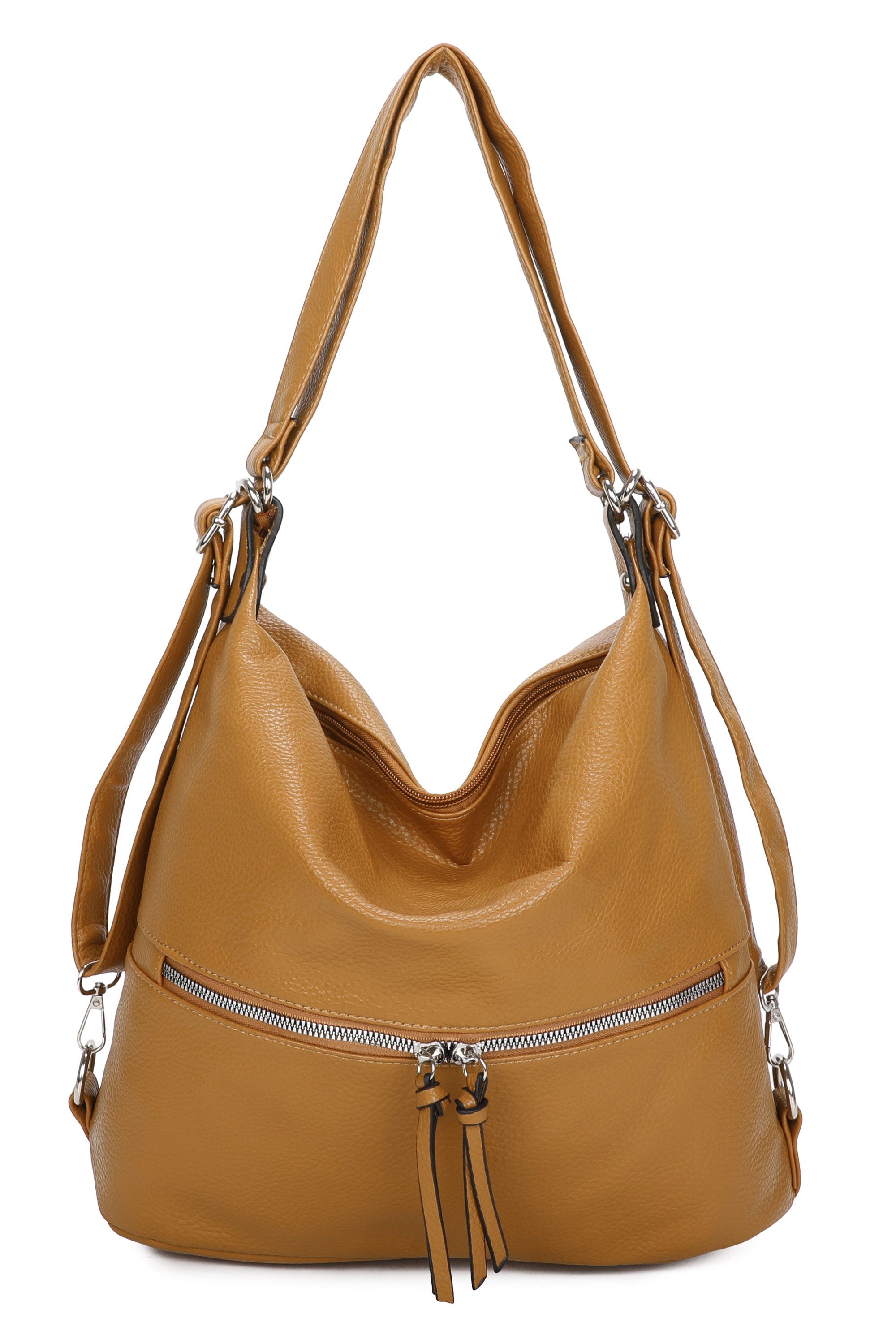 TONI&FRIENDS Schultertasche RuckZack, auch als Rucksack tragbar