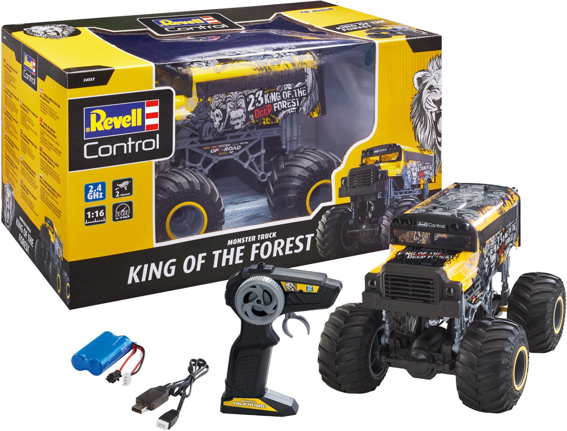 Image of REVELL Monster Truck "KING OF THE FOREST" Spielzeugtruck, Mehrfarbig