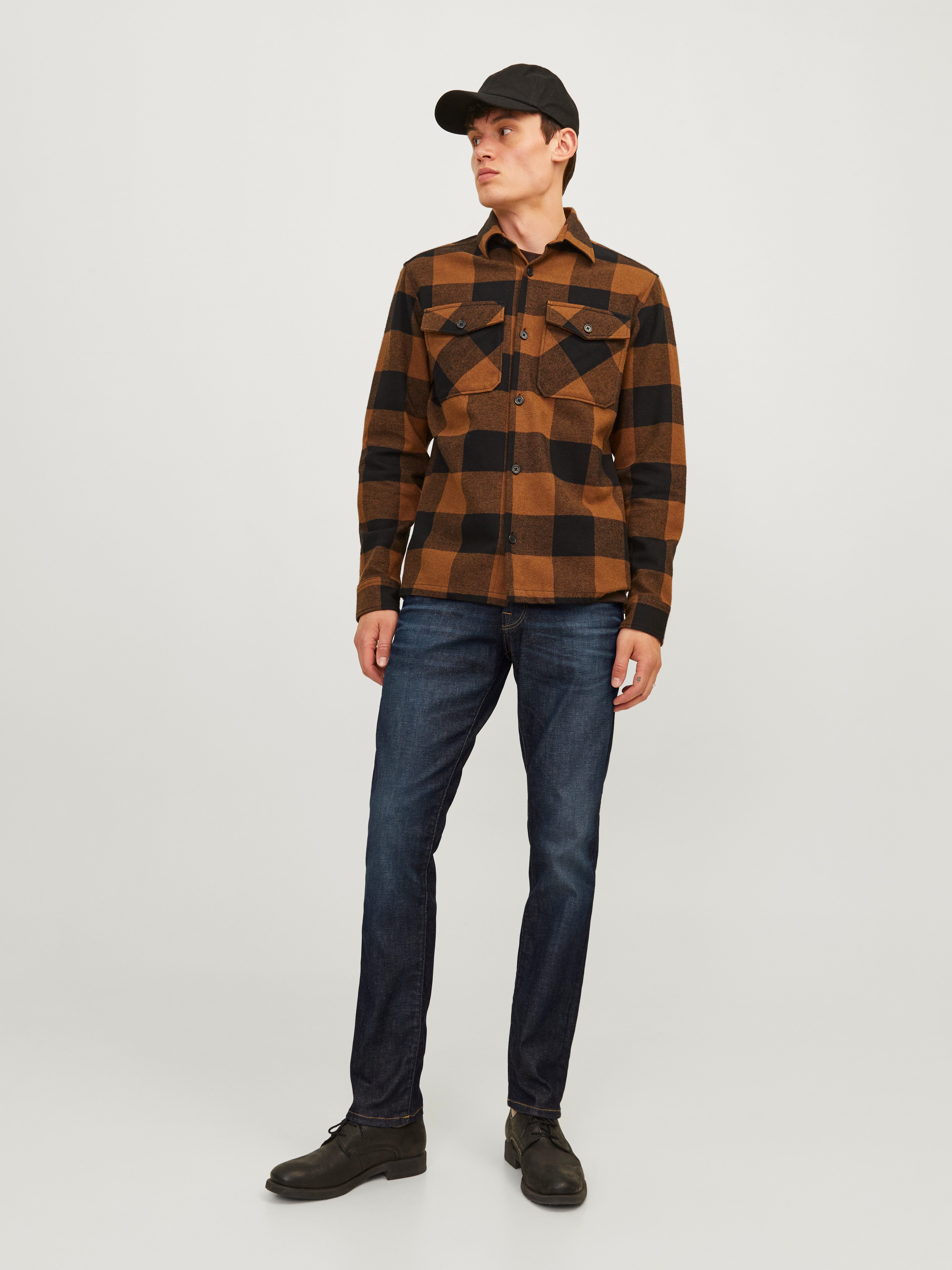 Jack & Jones Slim-fit-Jeans JJIGLENN JJICON JJ 619 50SPS NOOS Baumwollmischung, slim fit