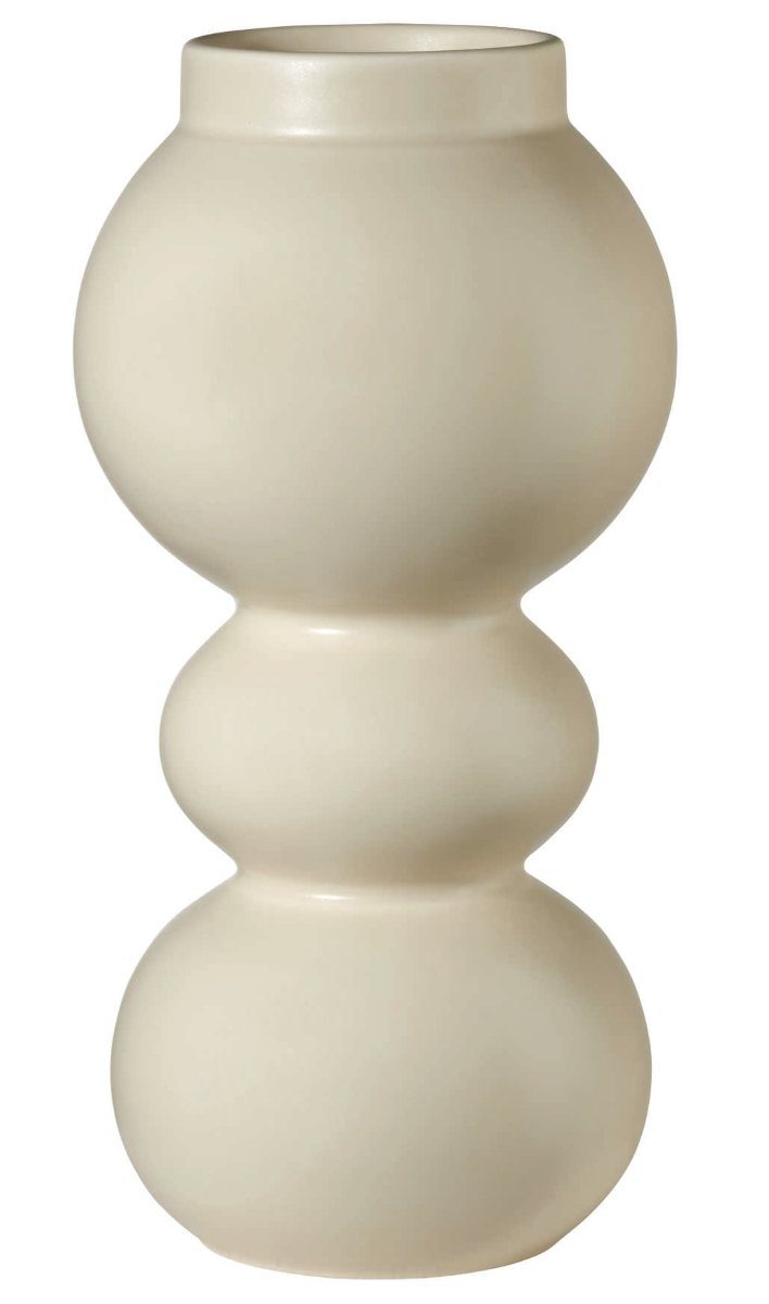 Dekovase Vase 23,5 cm ASA A&A cream Como SELECTION