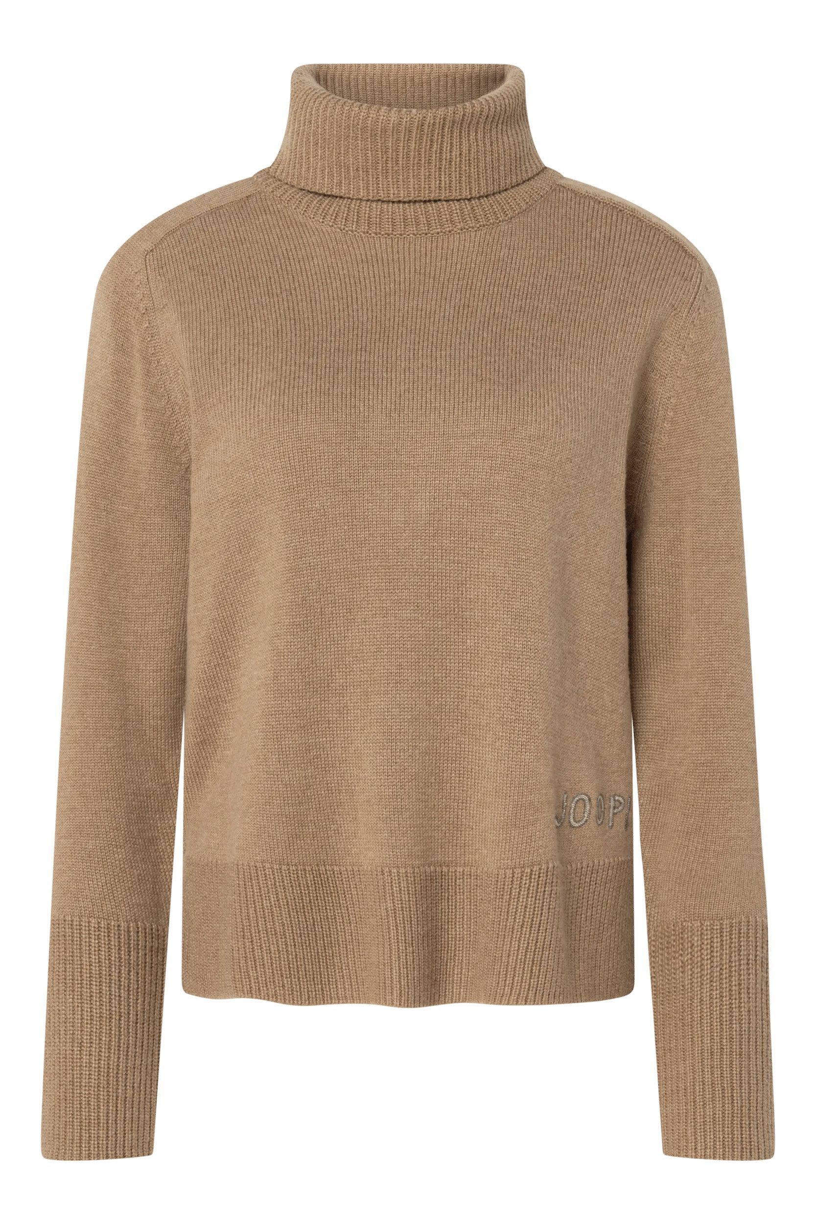JOOP! Rollkragenpullover Kaddle normale Passform, extra breite Rippbündchen, mit Kaschmiranteil