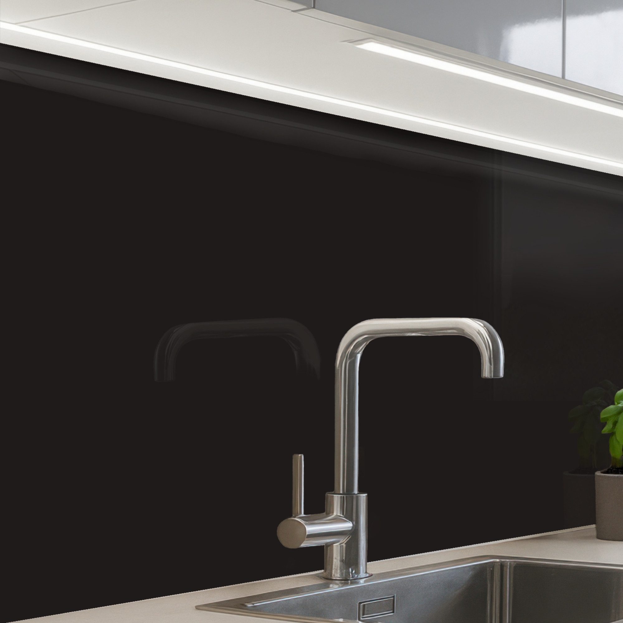 KitchenYeah Küchenrückwand selbstklebend Grau - Herbst - Jahreszeiten - Far günstig online kaufen